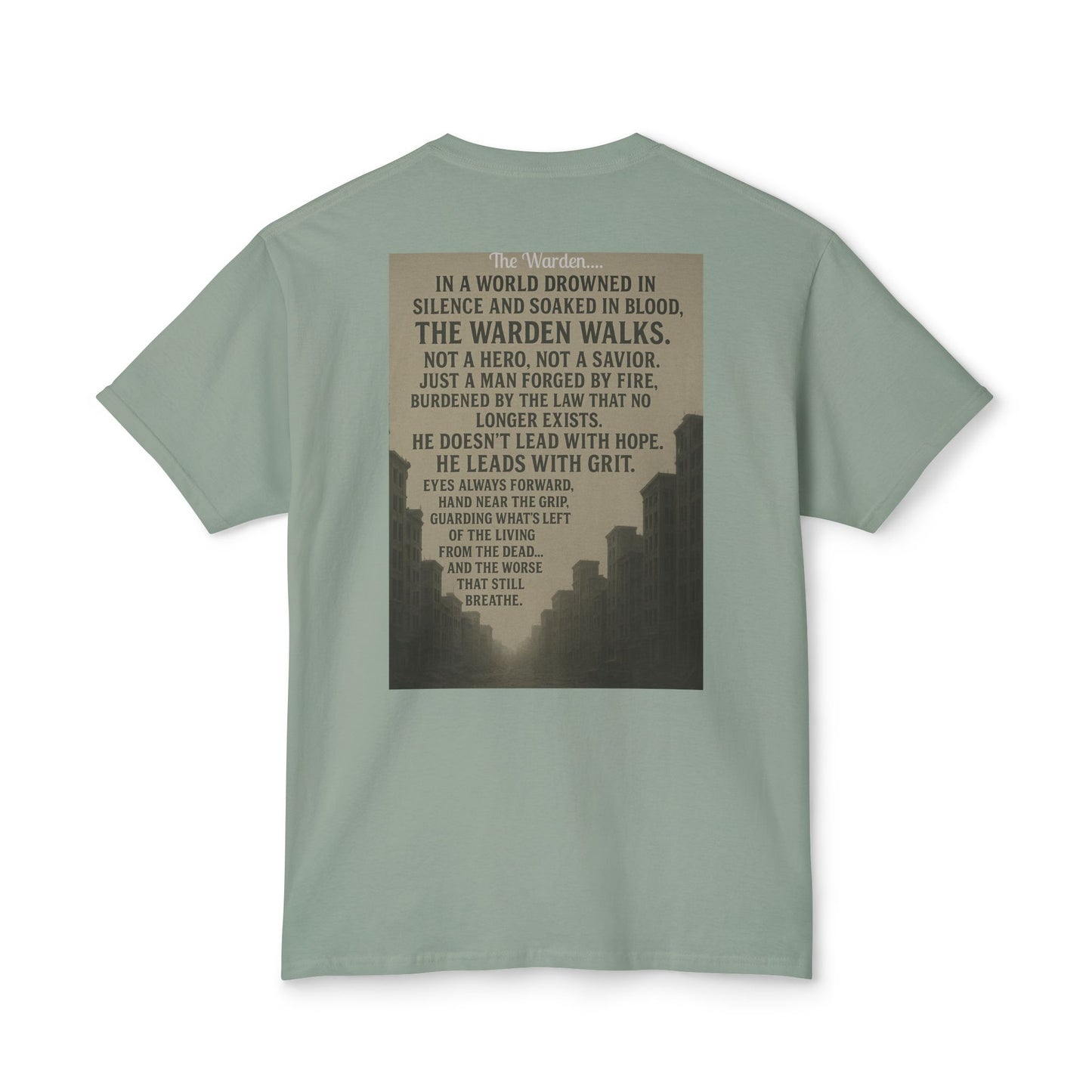 Lone Warden – Code of the New World Tee