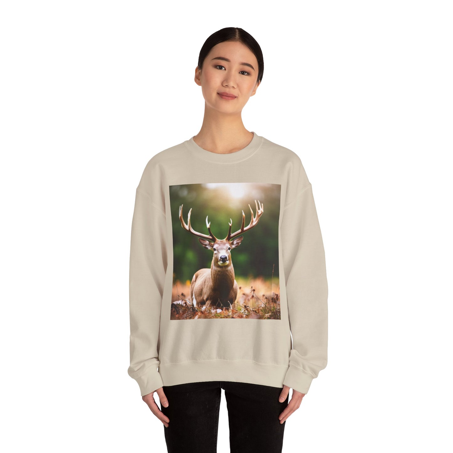 Unisex Heavy Blend™ Crewneck Sweatshirt (Deer)