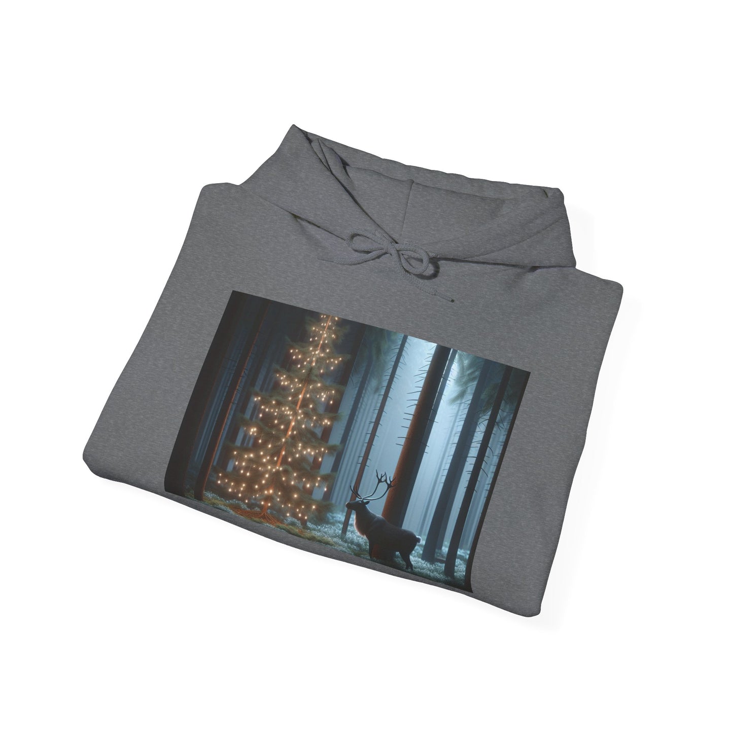Unisex Heavy Blend™ Hooded Sweatshirt (Tree/Deer)