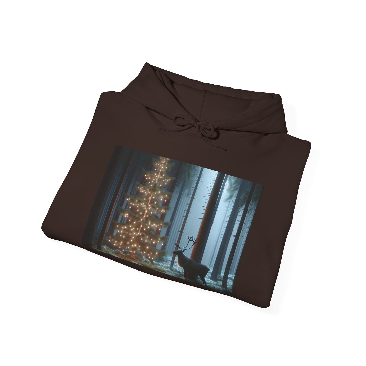 Unisex Heavy Blend™ Hooded Sweatshirt (Tree/Deer)