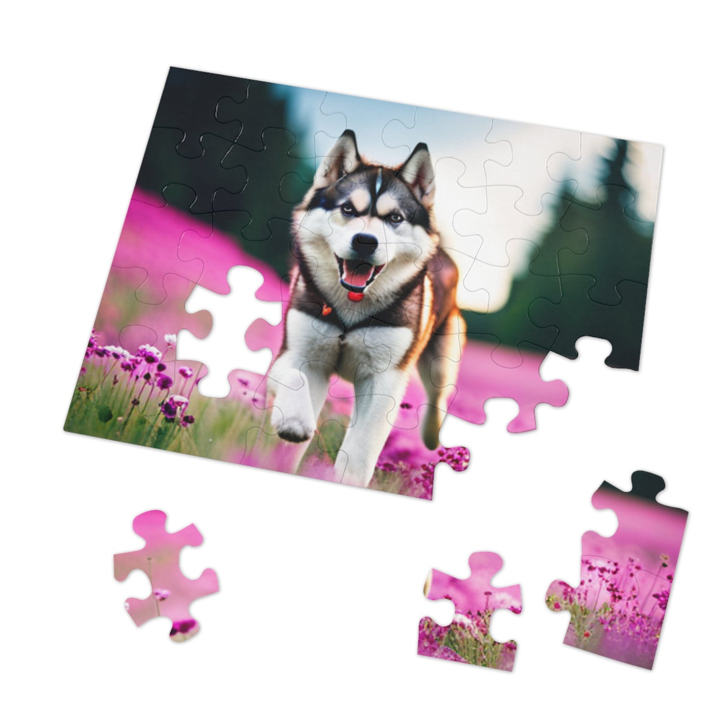Jigsaw Puzzle (30, 110, 252, 500, and 1000-Piece) (Husky)