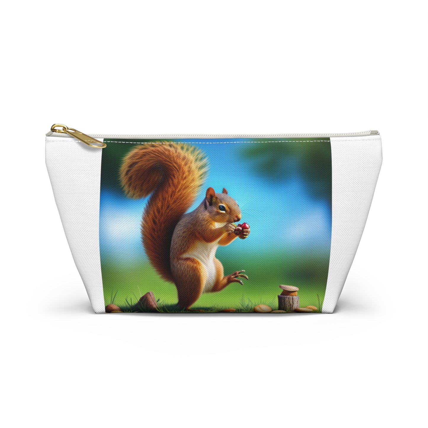 Accessory Pouch w T-bottom (Squirrel)