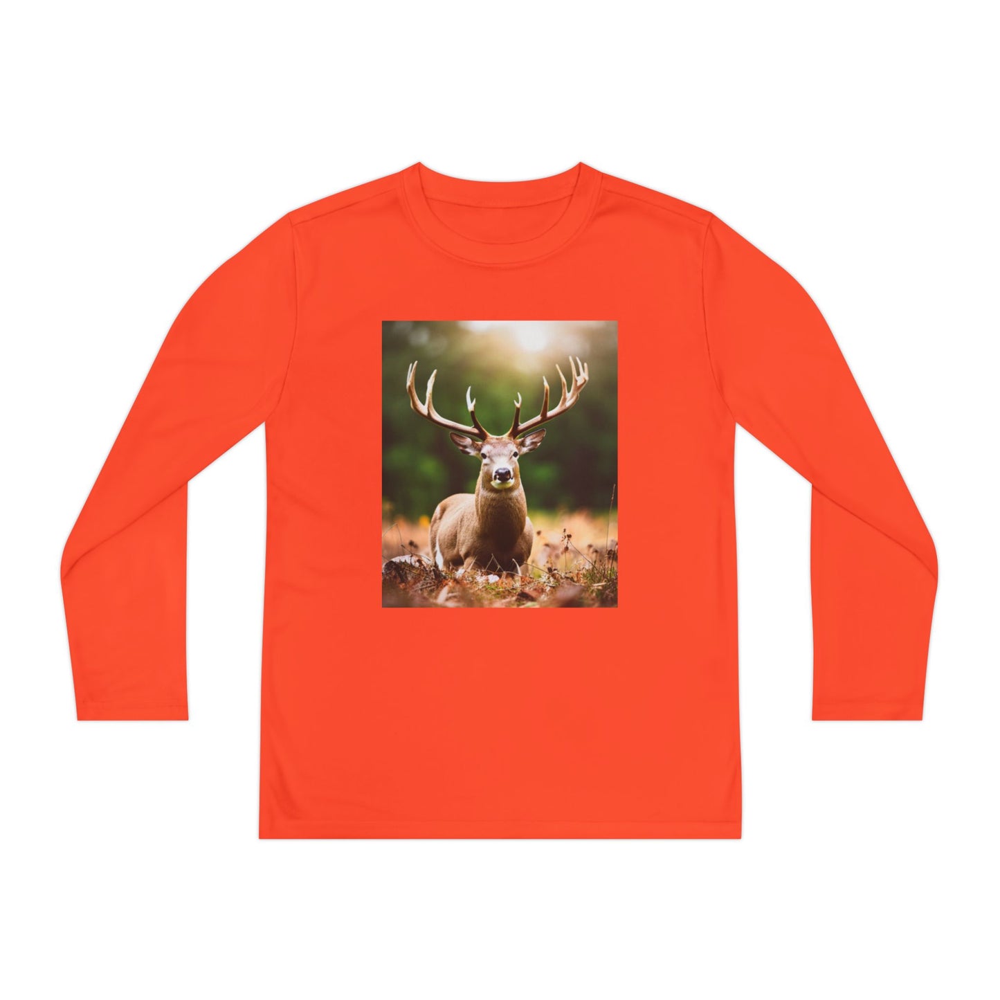 Youth Long Sleeve Competitor Tee (Deer)