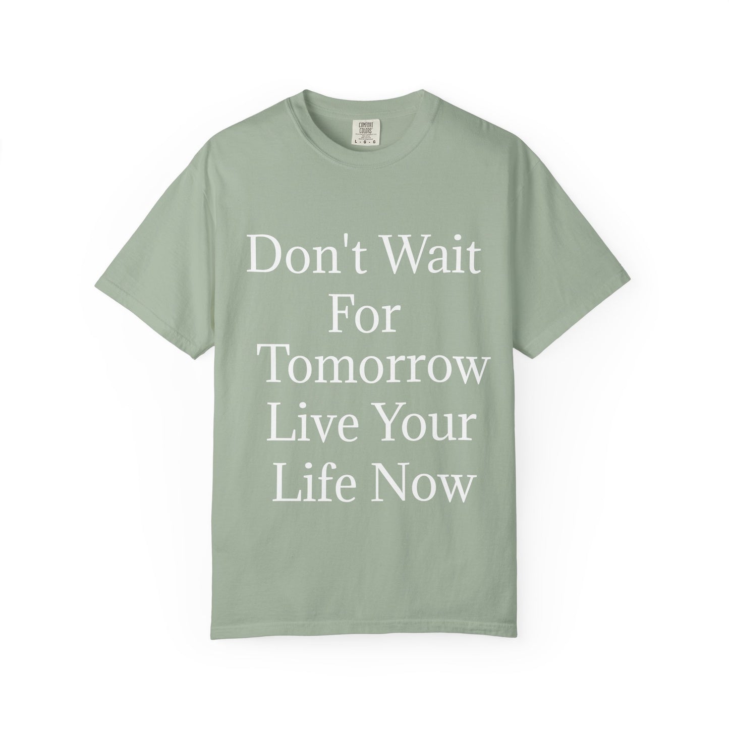 Unisex Garment-Dyed T-shirt (Don't Wait)