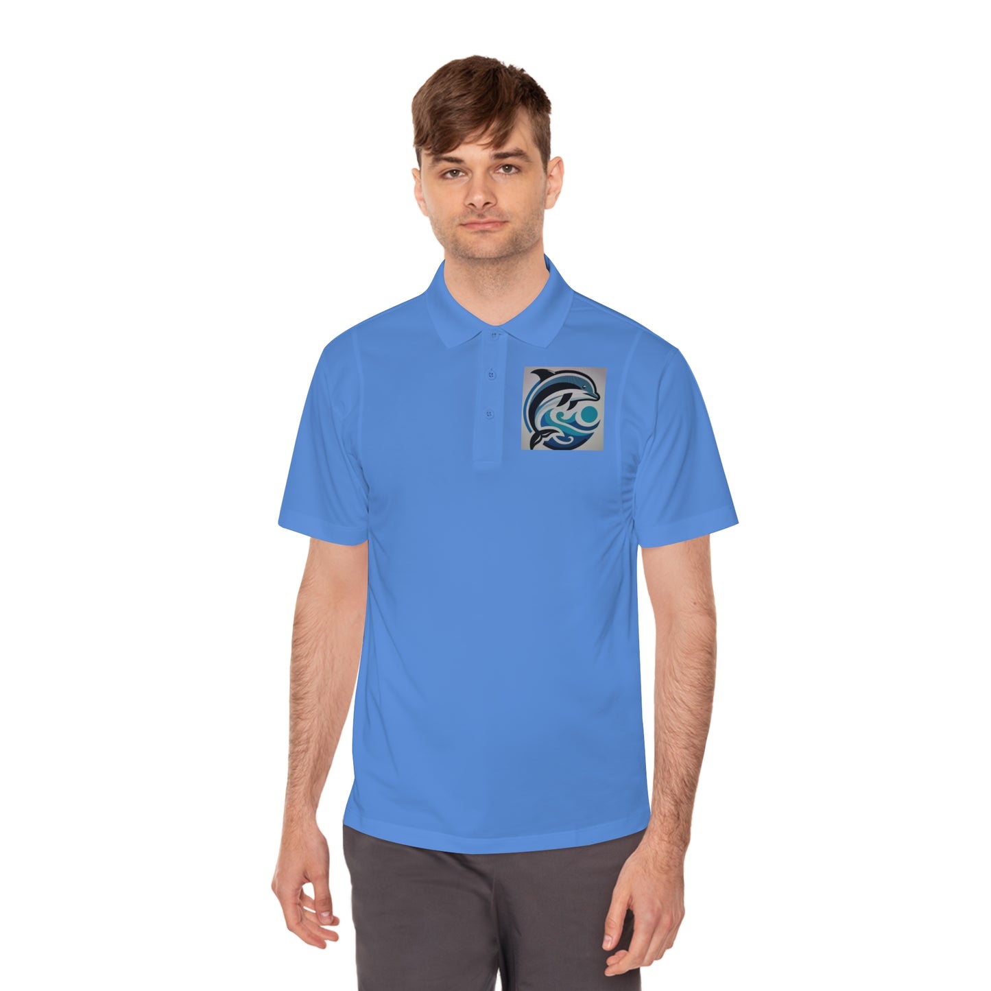 Men's Sport Polo Shirt (Dolphin)