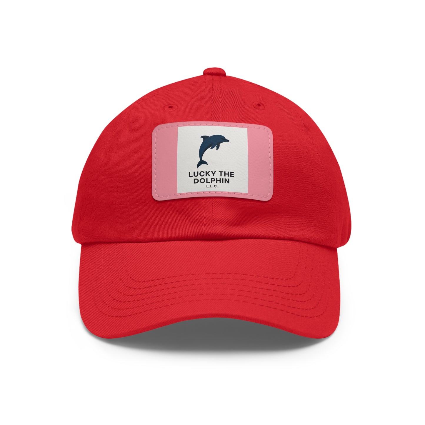 Lucky the Dolphin LLC Signature Logo Hat – Classic Comfort, Bold Style