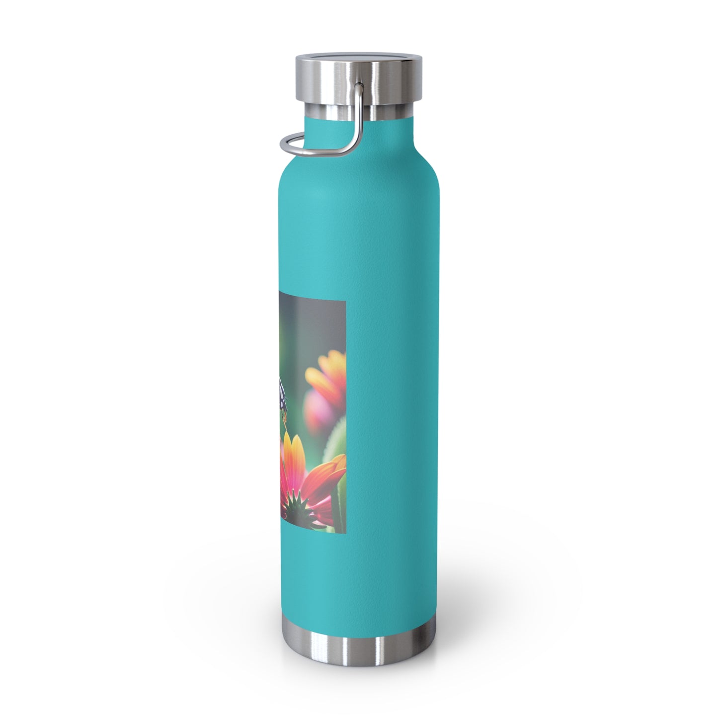 Copper Vacuum Insulated Bottle, 22oz (Lady Bug)