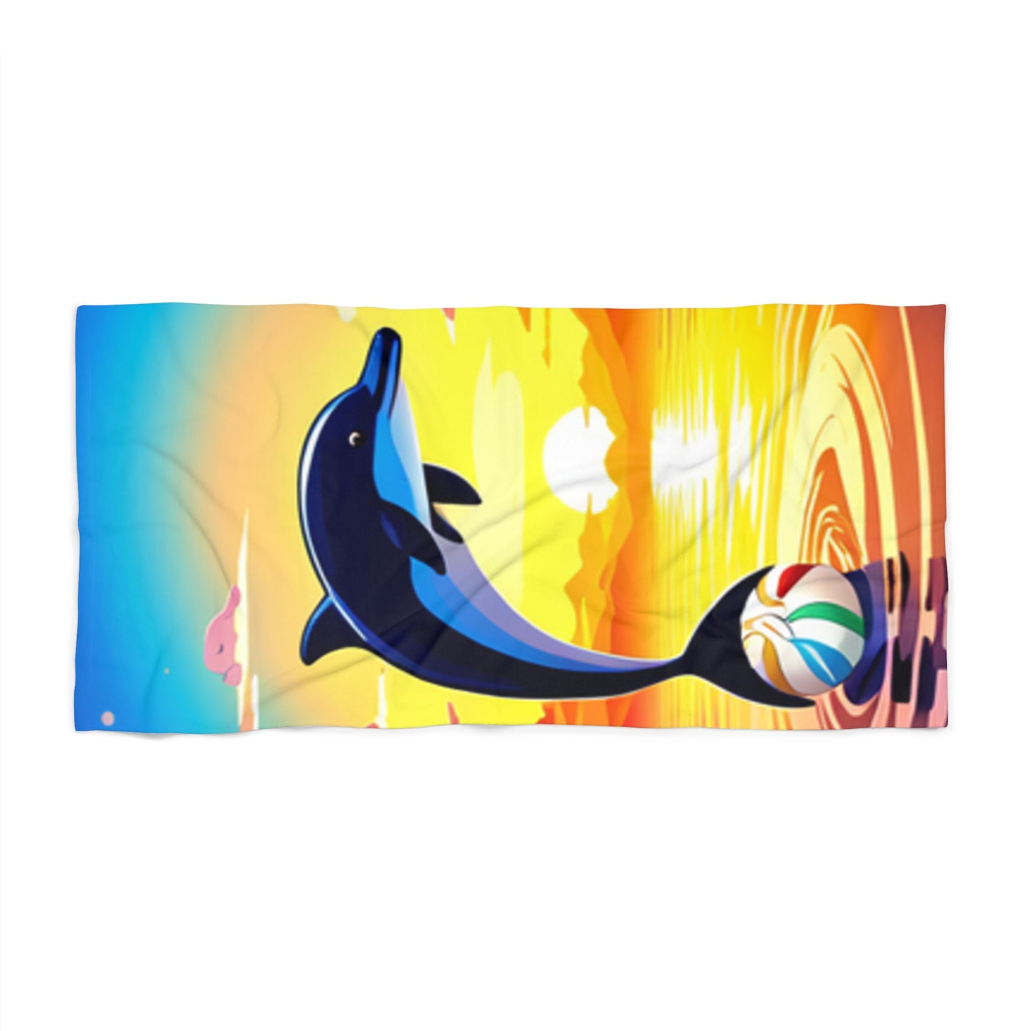 Beach Towel (Dolphin/Beach Ball)