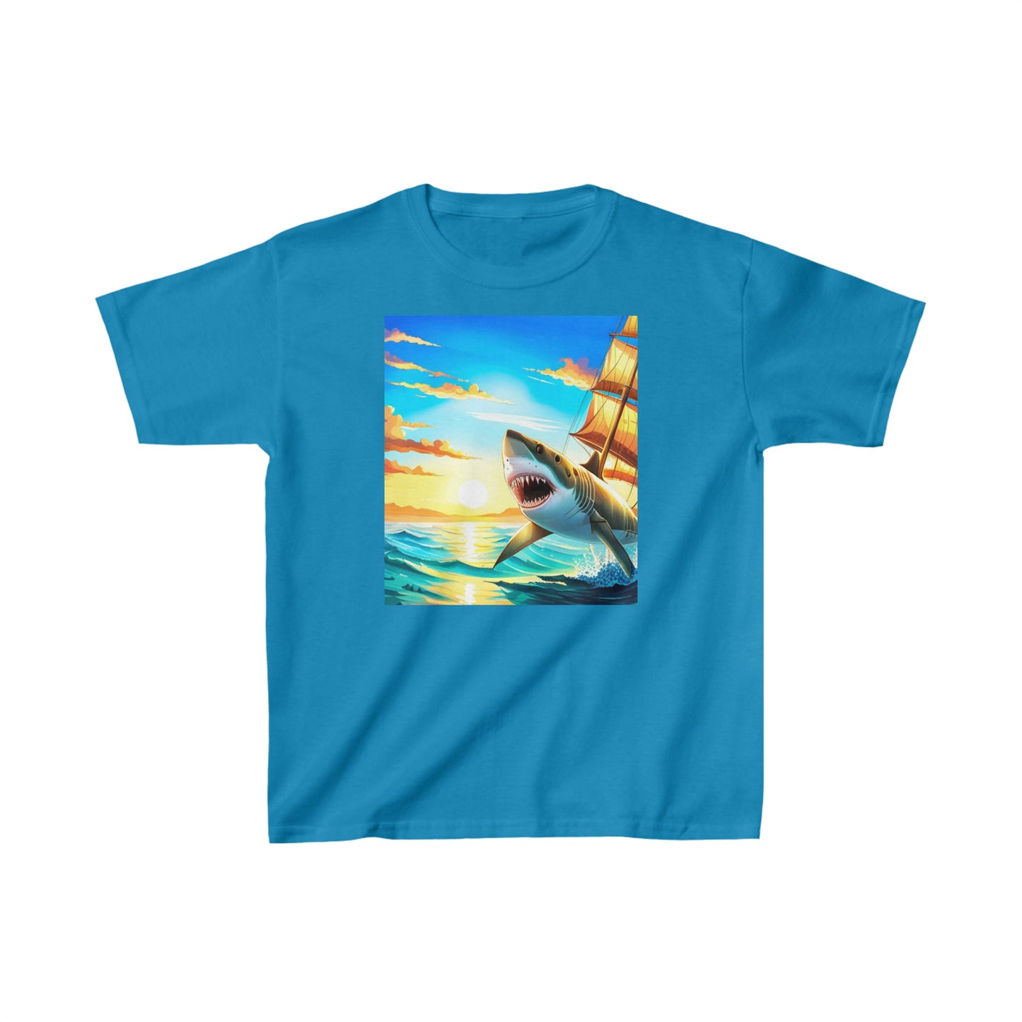 Kids Heavy Cotton™ Tee (Shark)