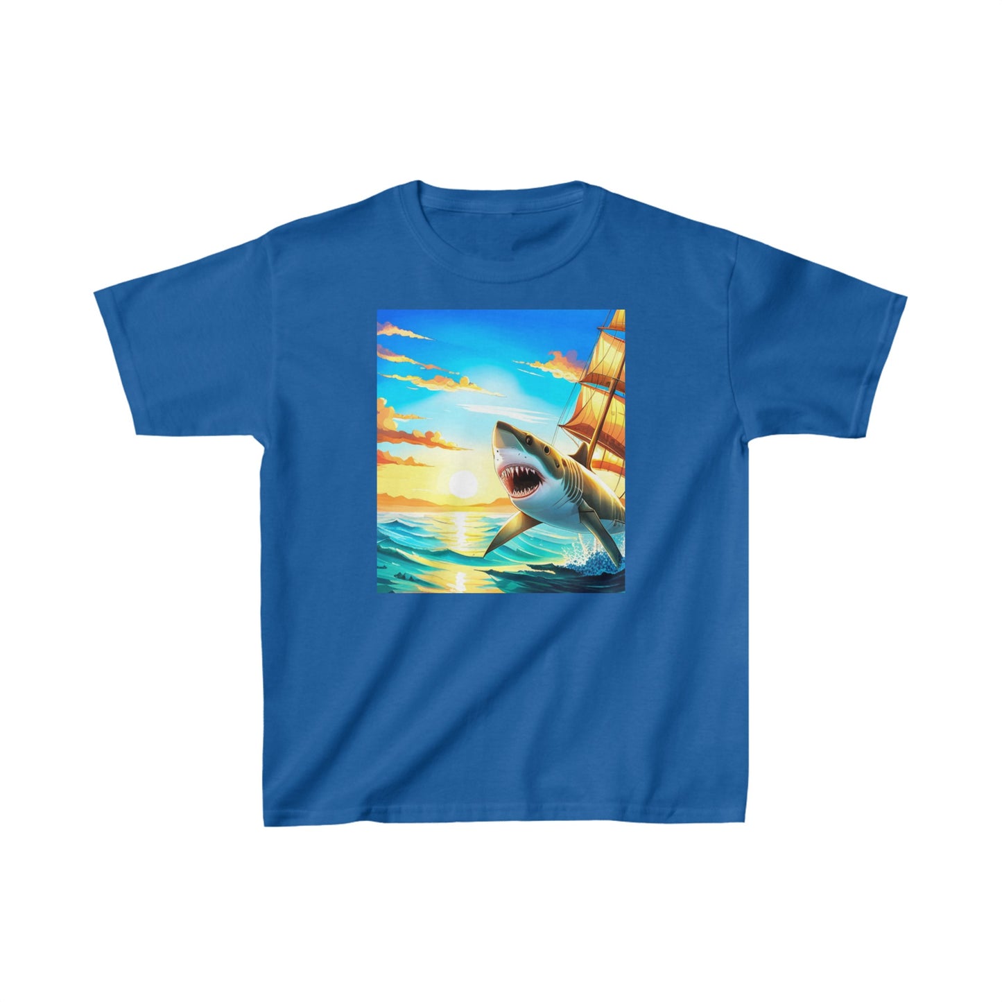 Kids Heavy Cotton™ Tee (Shark)