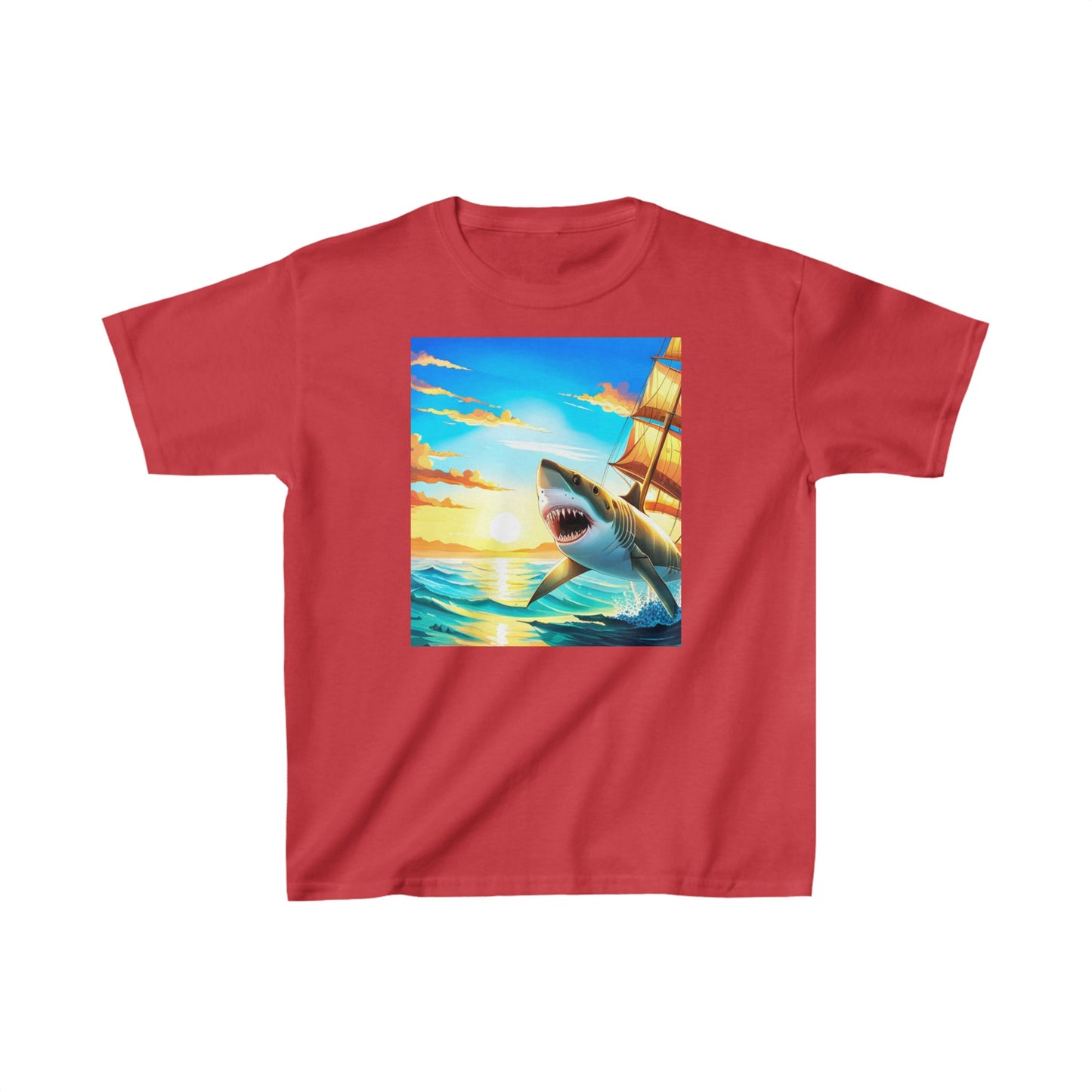 Kids Heavy Cotton™ Tee (Shark)