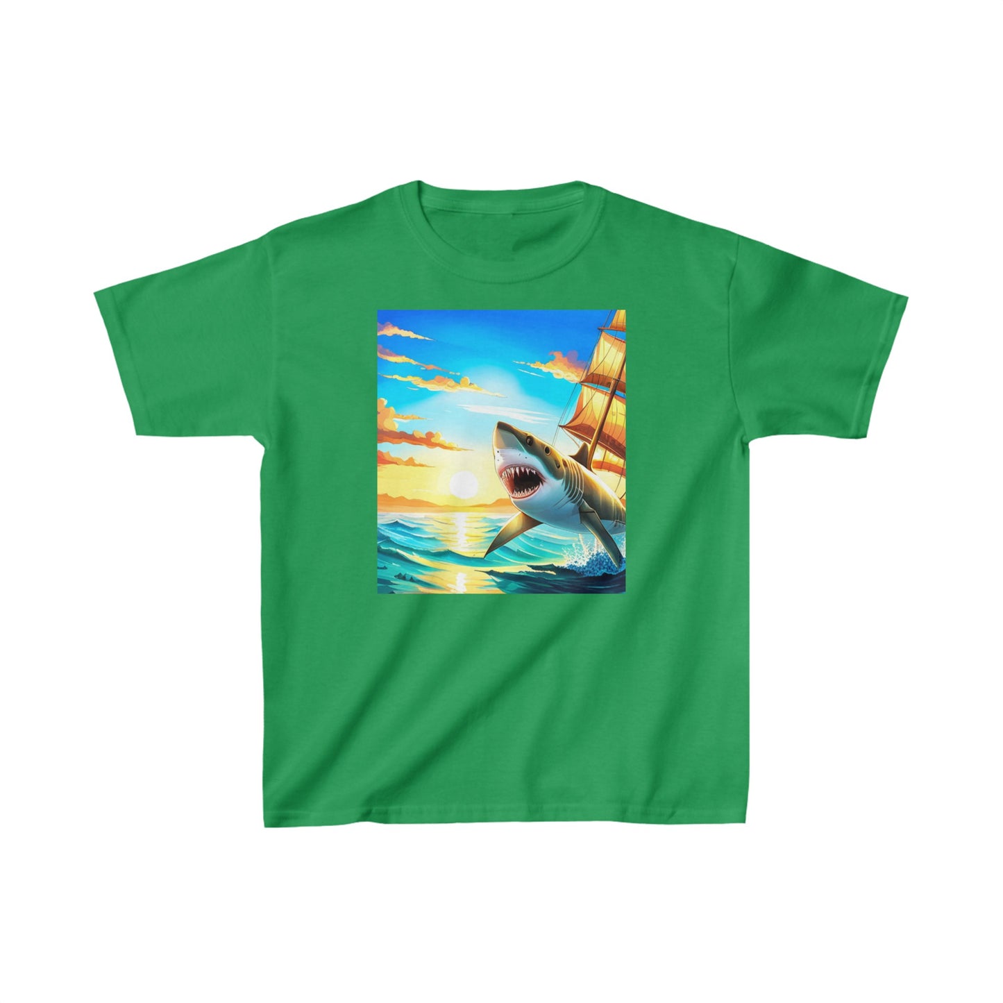 Kids Heavy Cotton™ Tee (Shark)