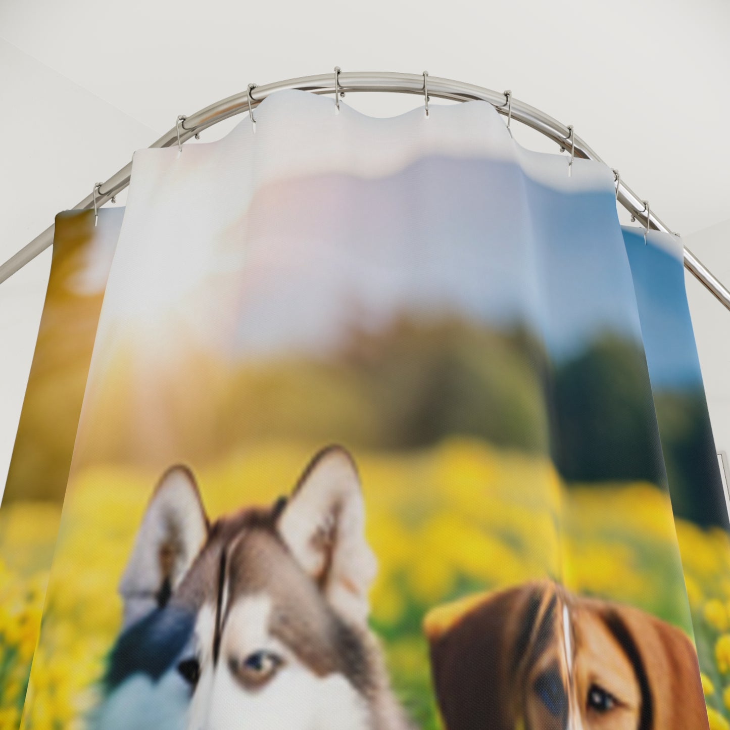 Shower Curtains (Husky/Beagle)