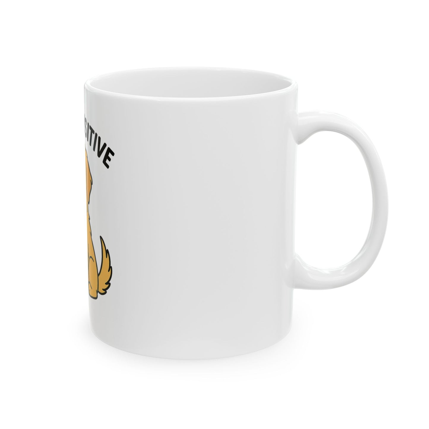 Stay Pawsitive Dog Mug🐶☕