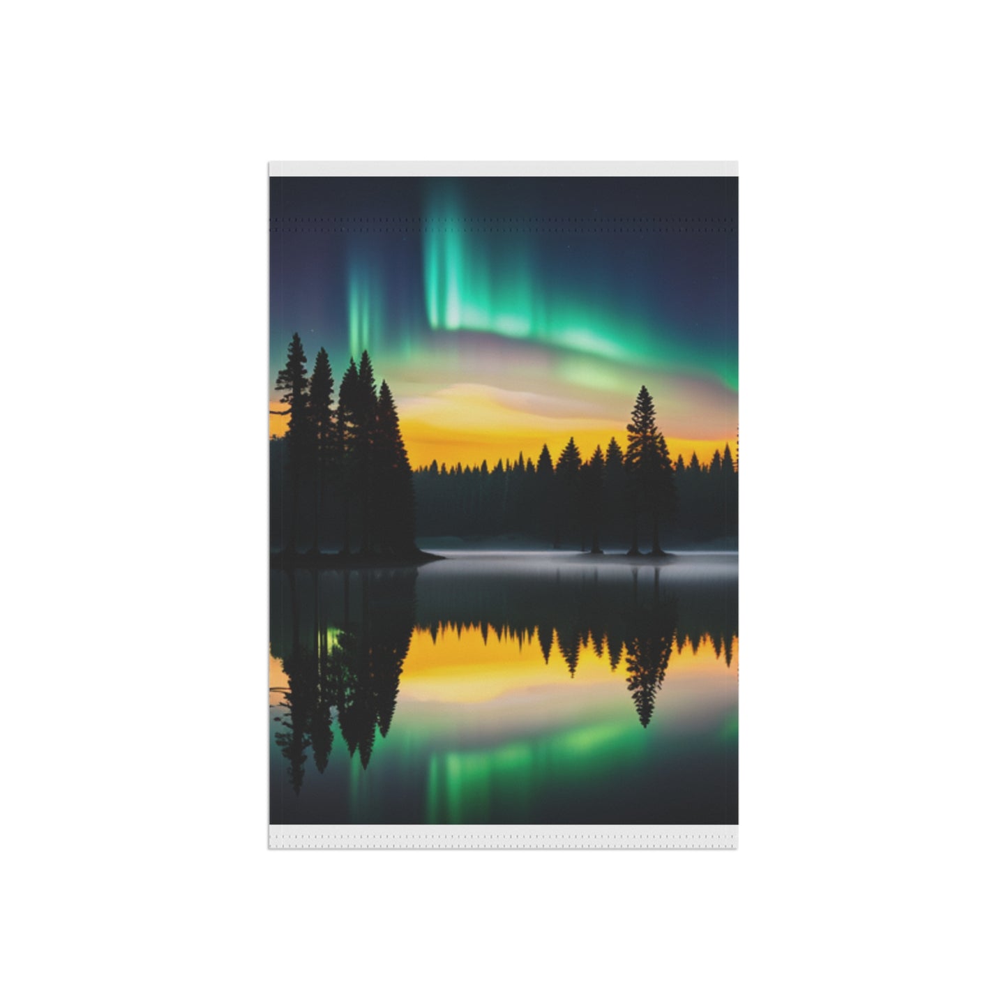 Garden & House Banner (Northern Lights)