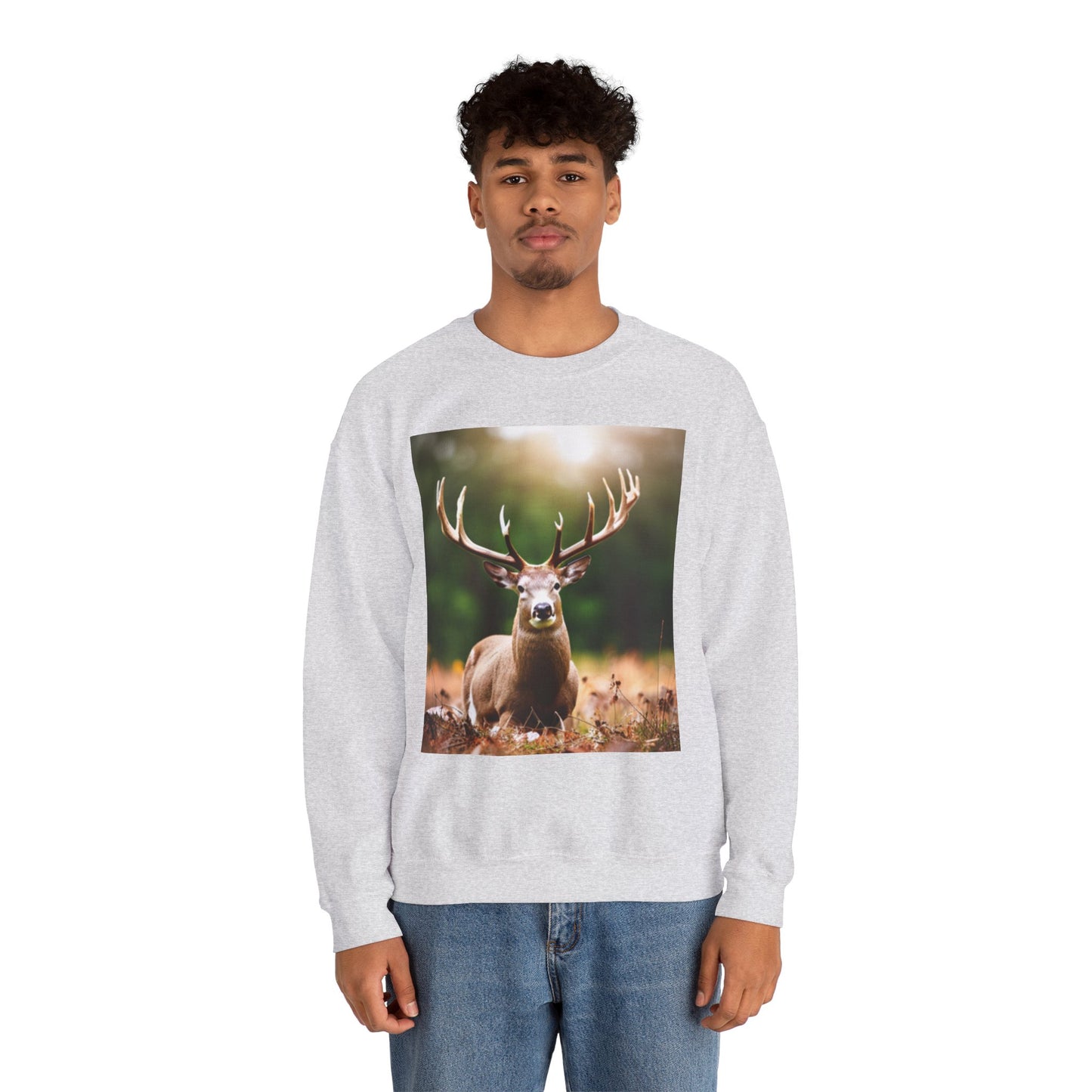 Unisex Heavy Blend™ Crewneck Sweatshirt (Deer)
