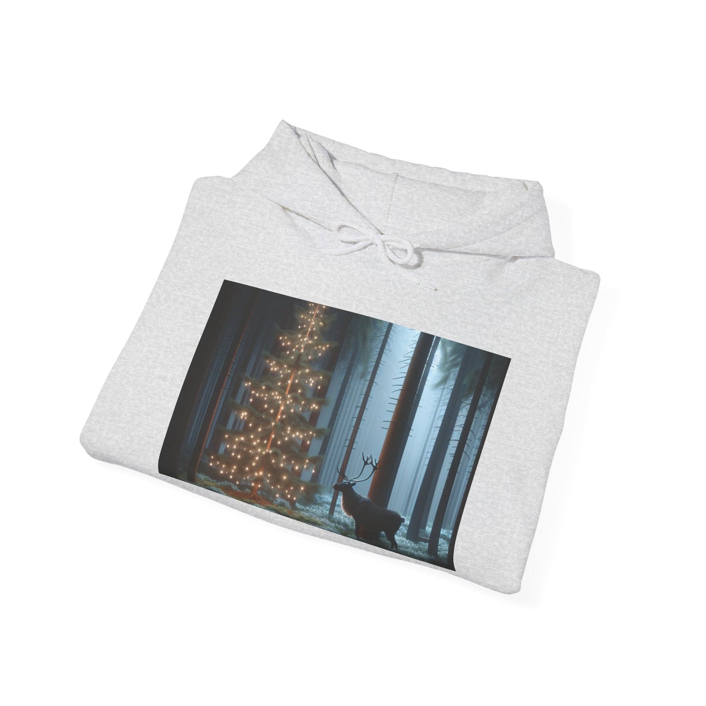 Unisex Heavy Blend™ Hooded Sweatshirt (Tree/Deer)