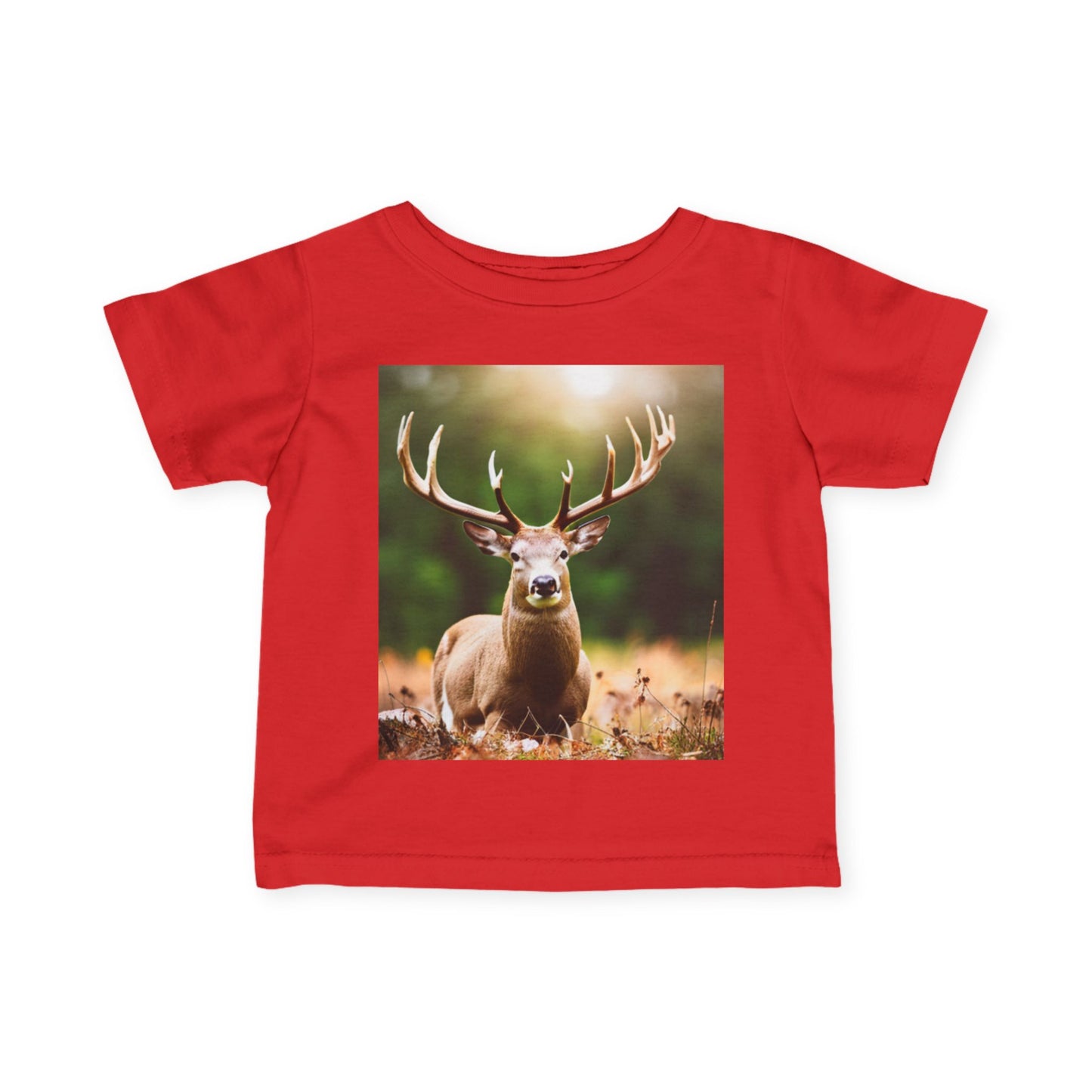 Infant Fine Jersey Tee (Deer/Buck)