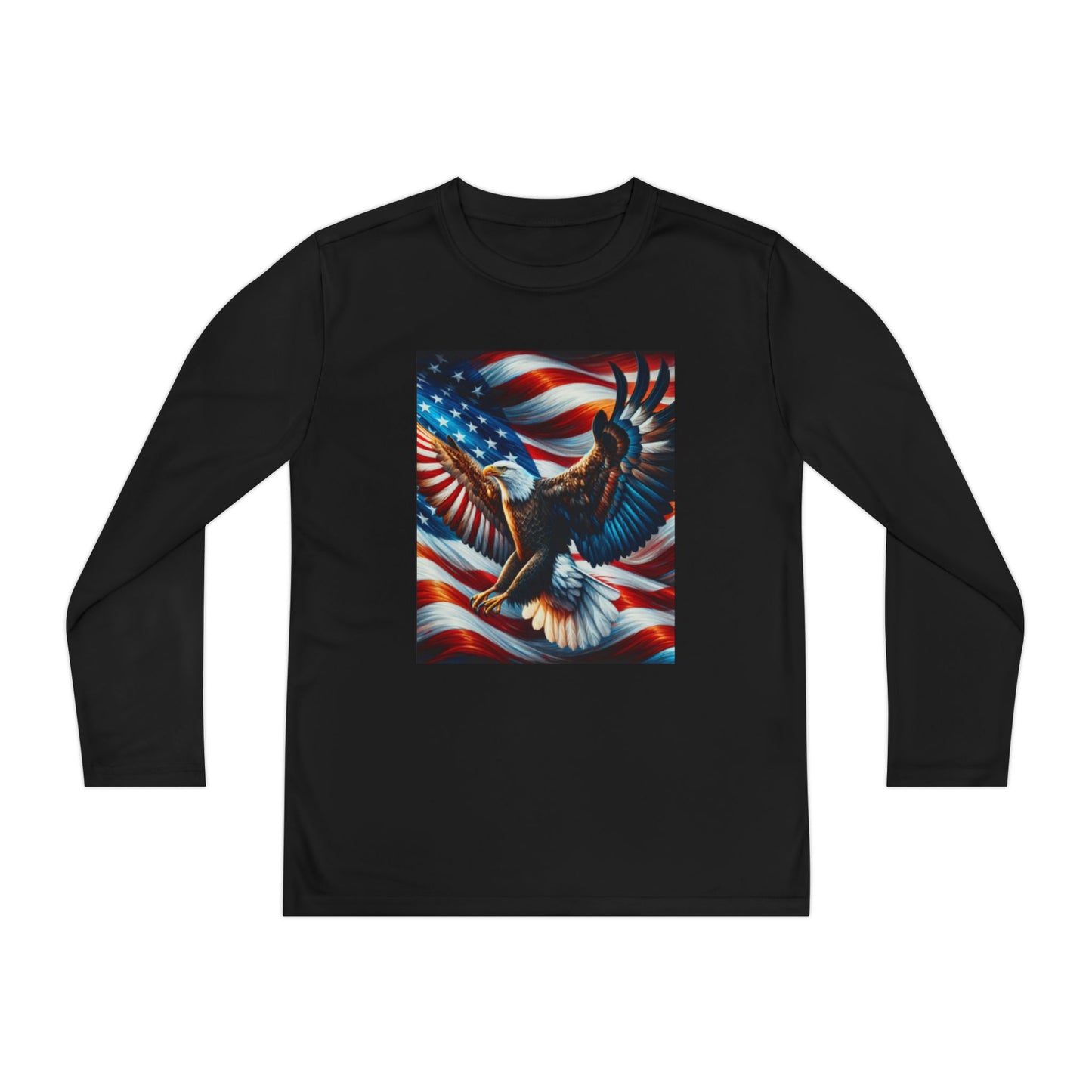 Youth Long Sleeve Competitor Tee (Eagle)