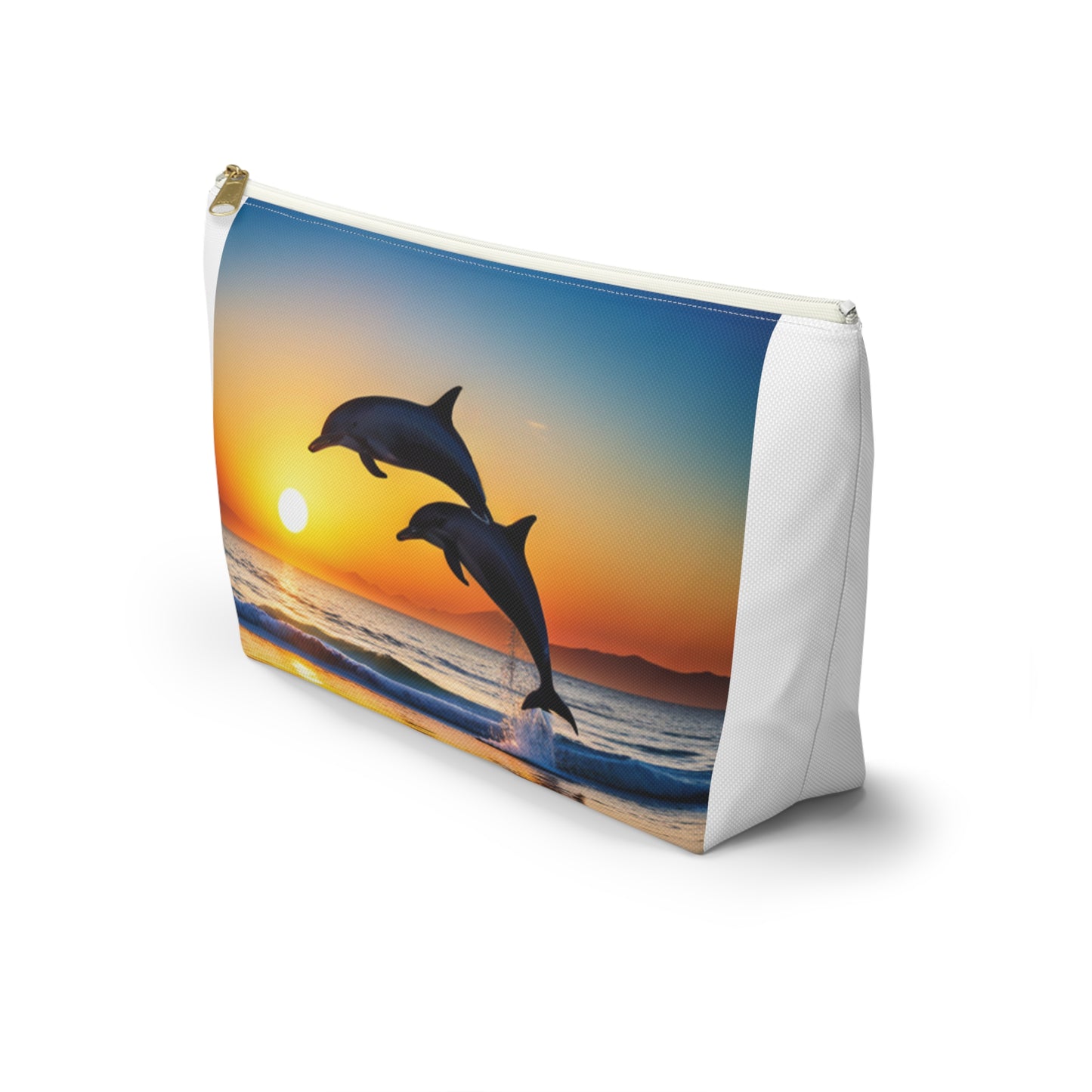 Accessory Pouch w T-bottom (Dolphins)