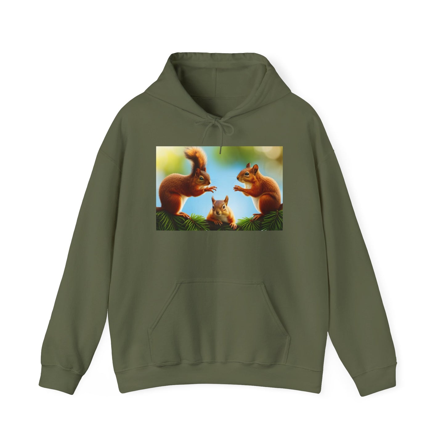 Unisex Heavy Blend™ Hooded Sweatshirt (Squirrels)