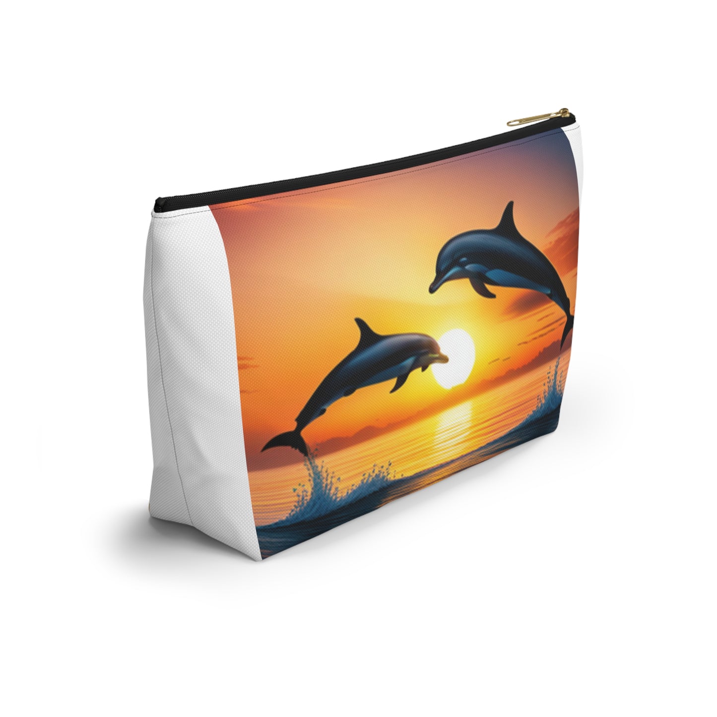 Accessory Pouch w T-bottom (Dolphins)