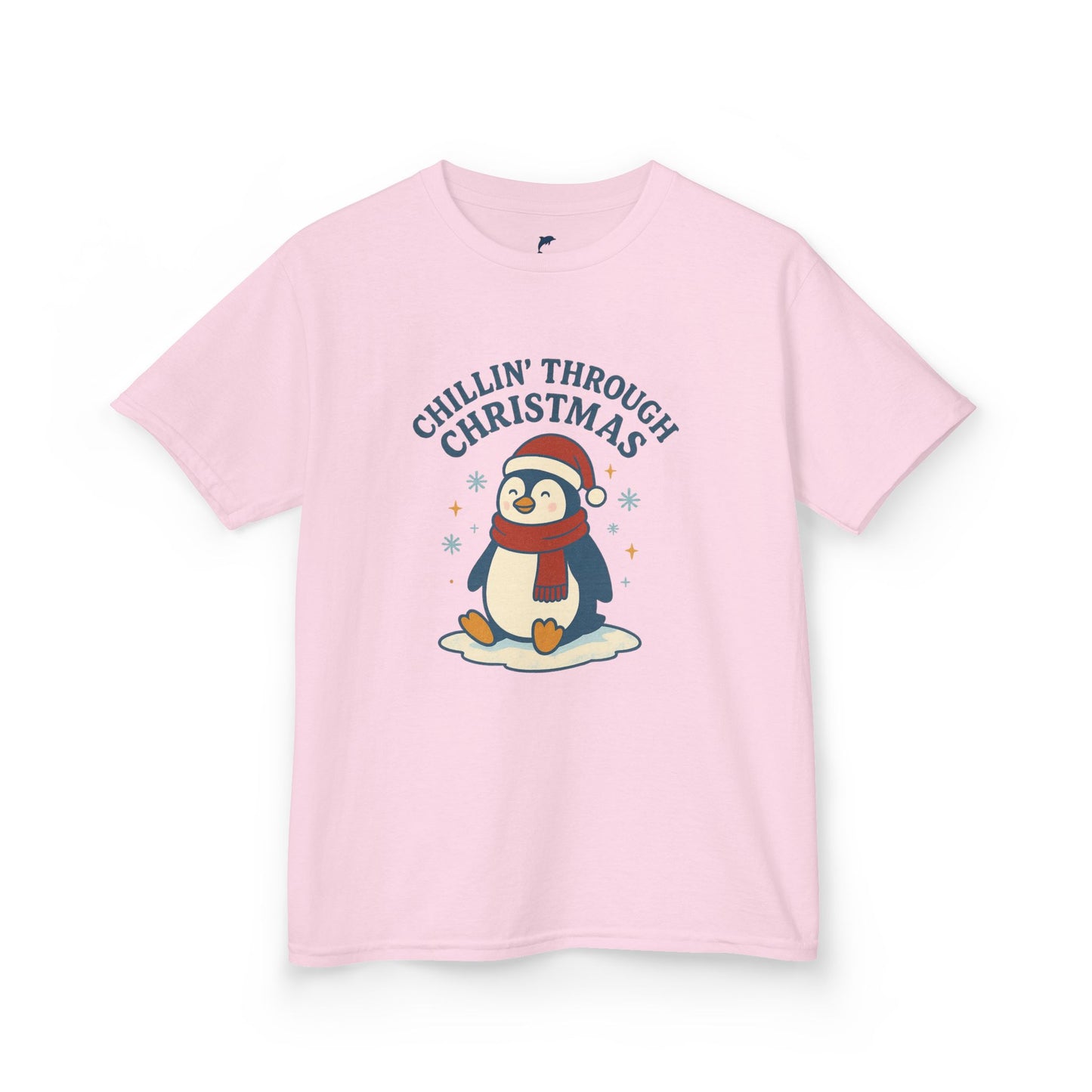 Chillin’ Through Christmas Penguin Kids Tee