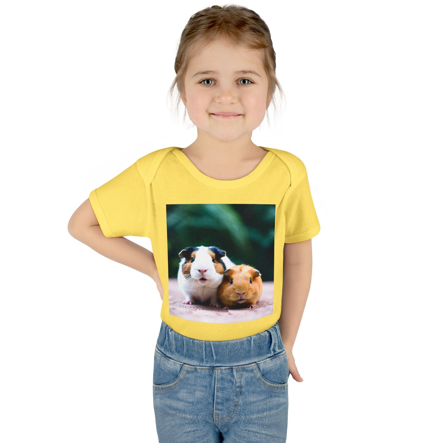 Infant Baby Rib Bodysuit (Guinea Pigs)