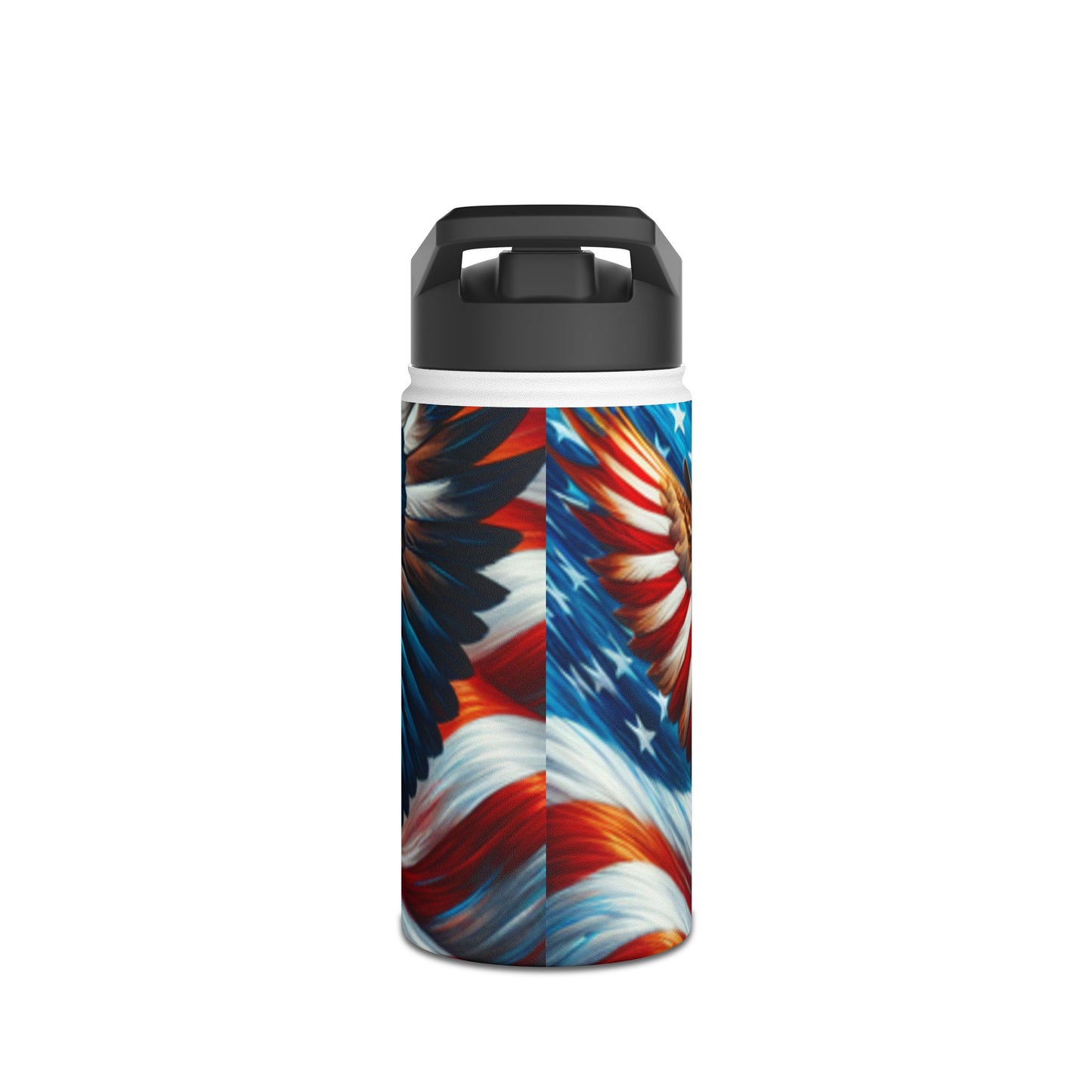 Stainless Steel Water Bottle, Standard Lid (Eagle)