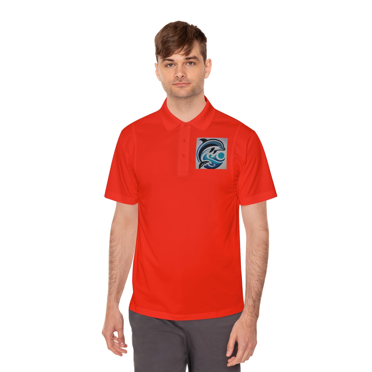 Men's Sport Polo Shirt (Dolphin)