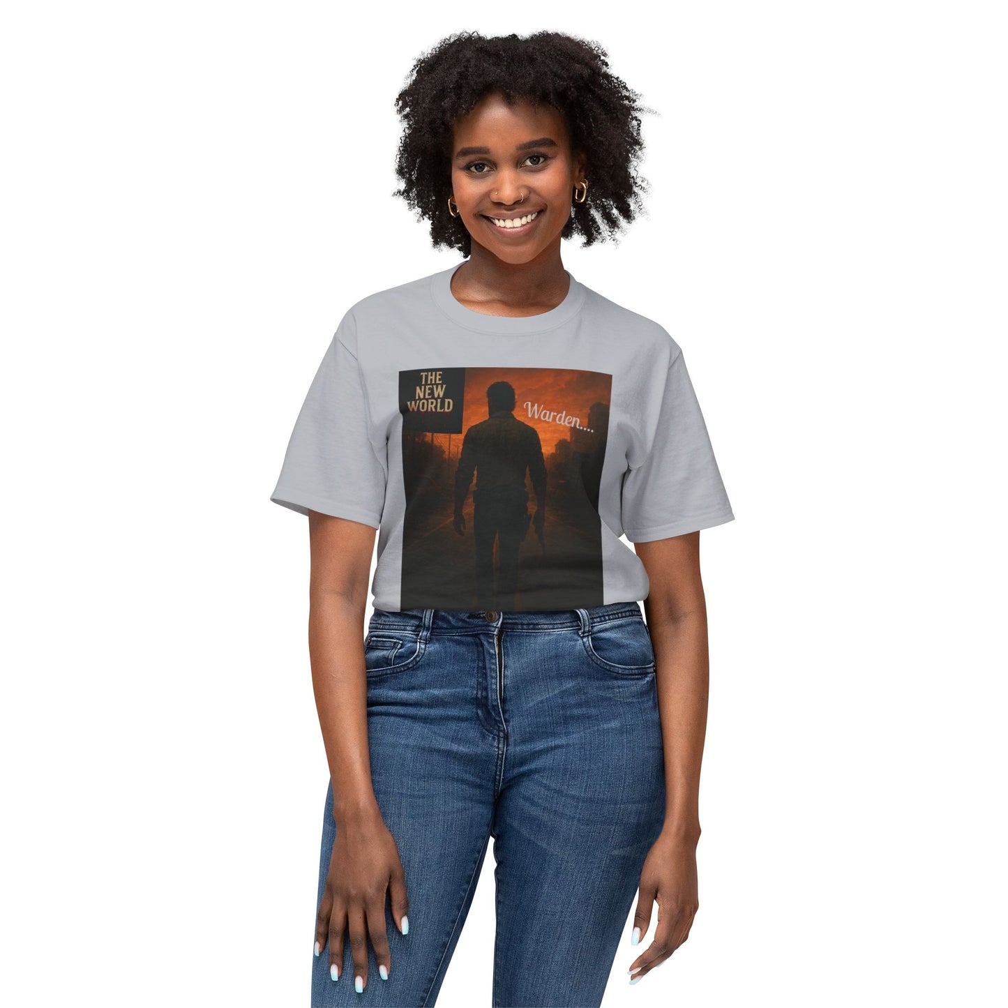 Lone Warden – Code of the New World Tee