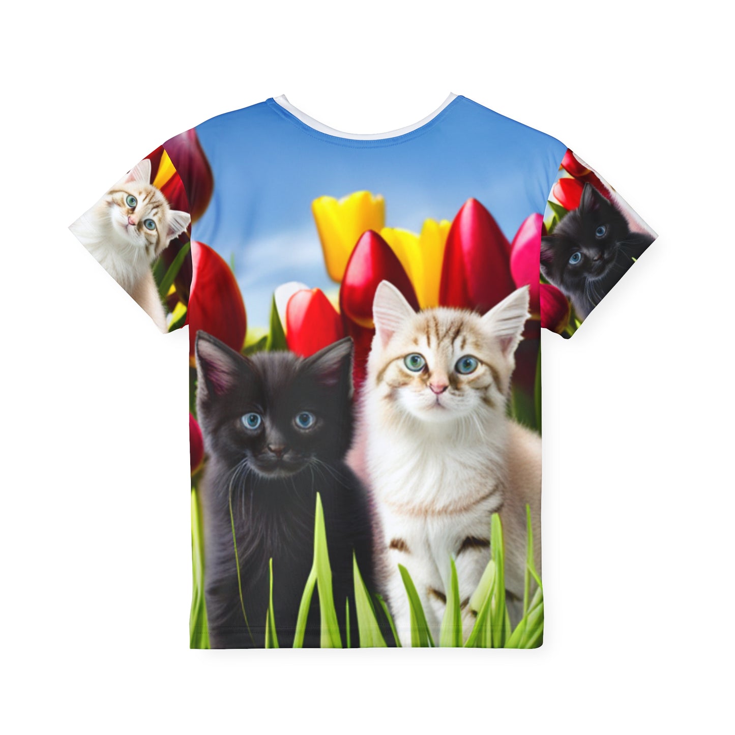 Kids Sports Jersey (AOP) (Kittens)