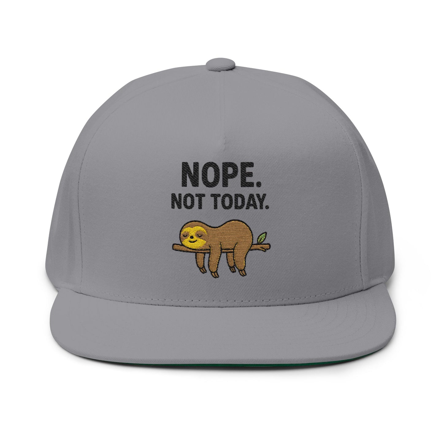 Nope. Not Today. Sloth Cap 🦥