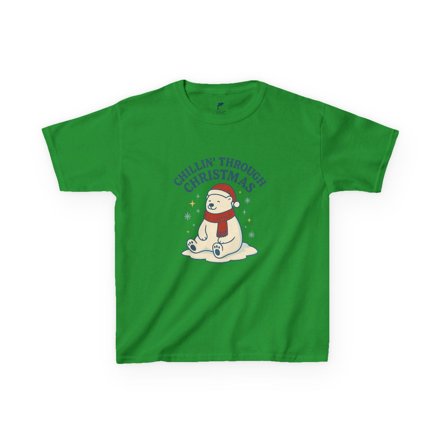 Chillin’ Through Christmas Polar Bear Kids Tee