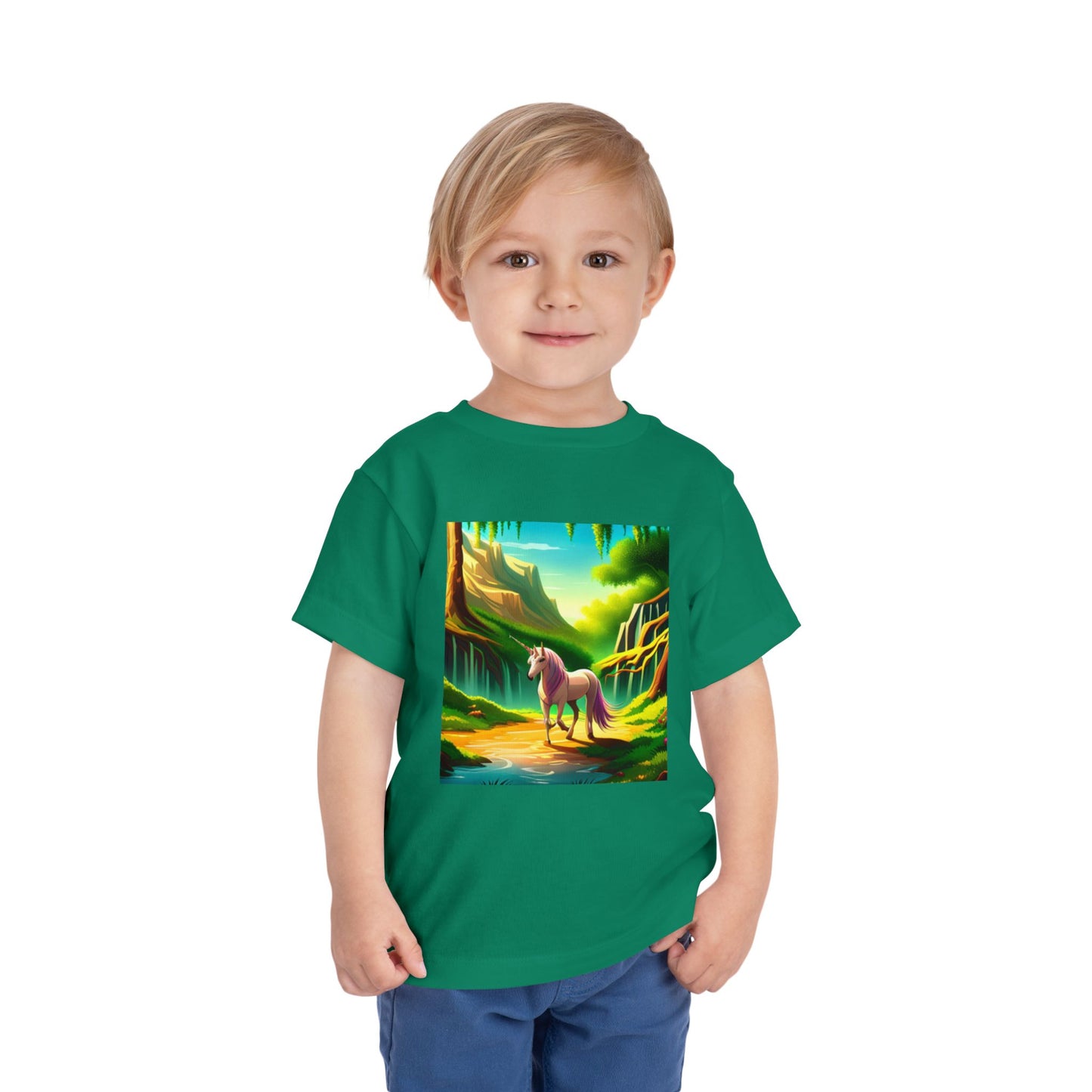 Toddler Short Sleeve Tee (Unicorn)