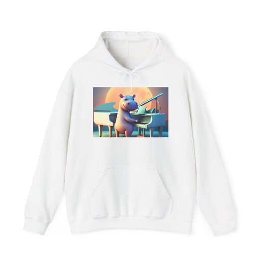 Unisex Heavy Blend™ Hooded Sweatshirt (Hippo)