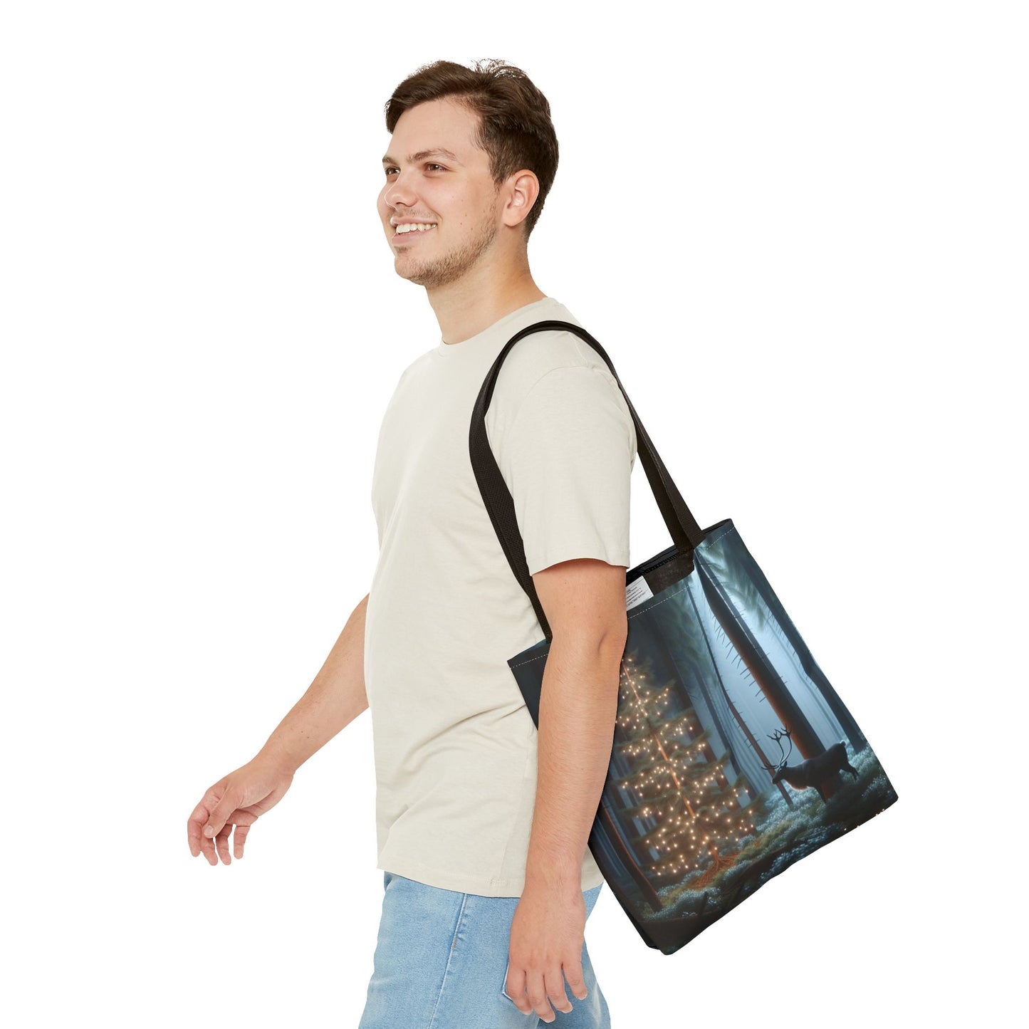 Tote Bag (AOP) (Reindeer)