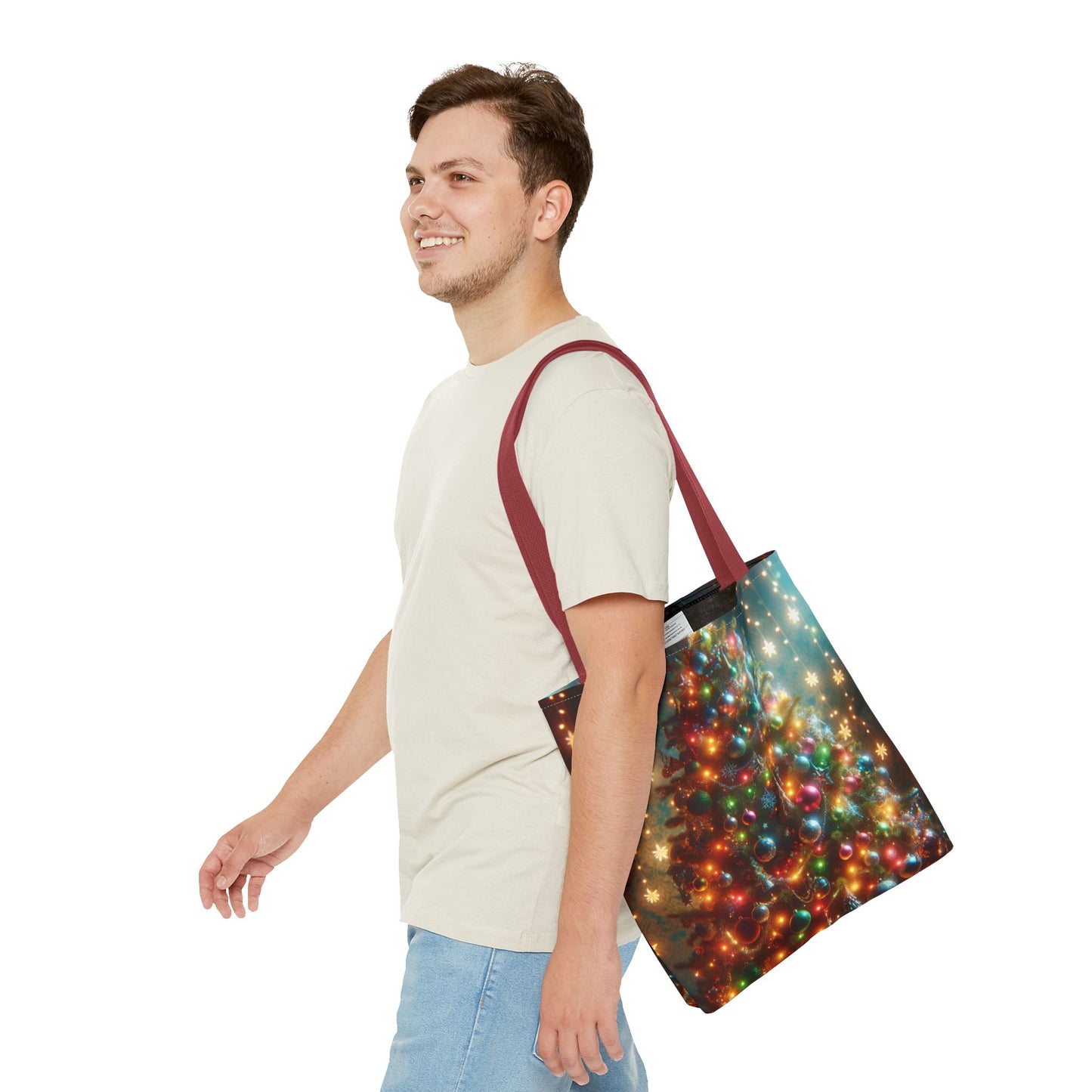 Tote Bag (AOP) (Tree w/Lights)