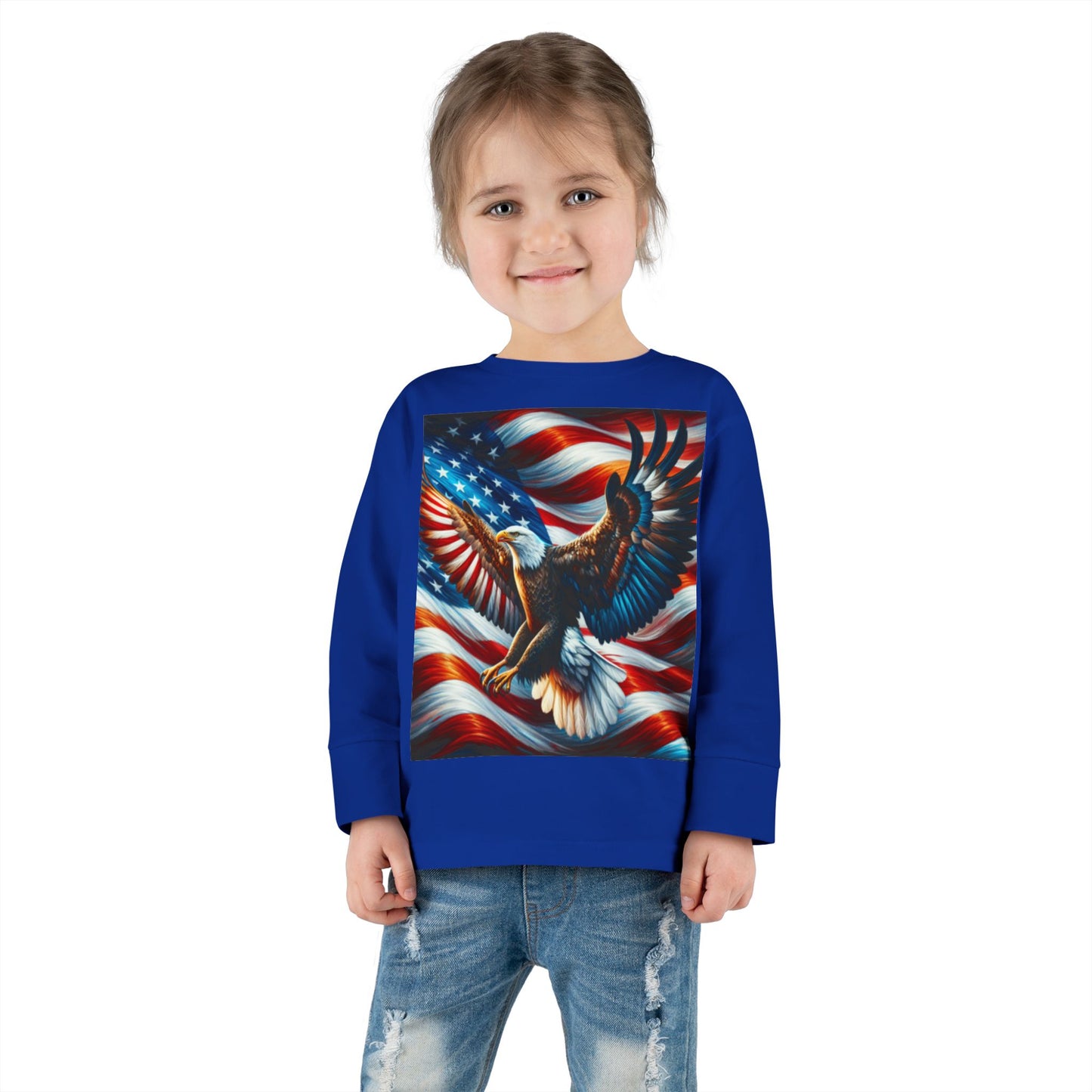 Toddler Long Sleeve Tee (Eagle)