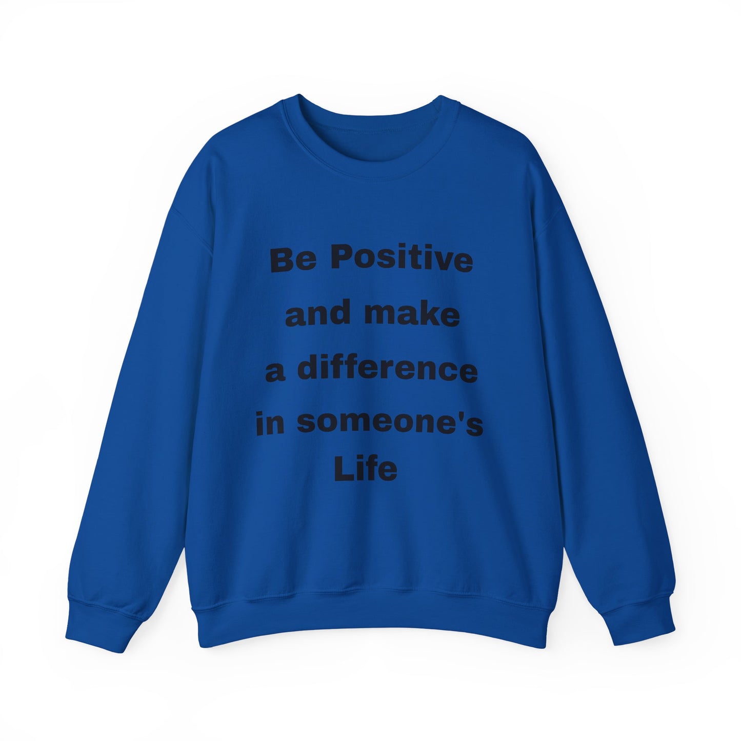 Unisex Heavy Blend™ Crewneck Sweatshirt (Be Positive)