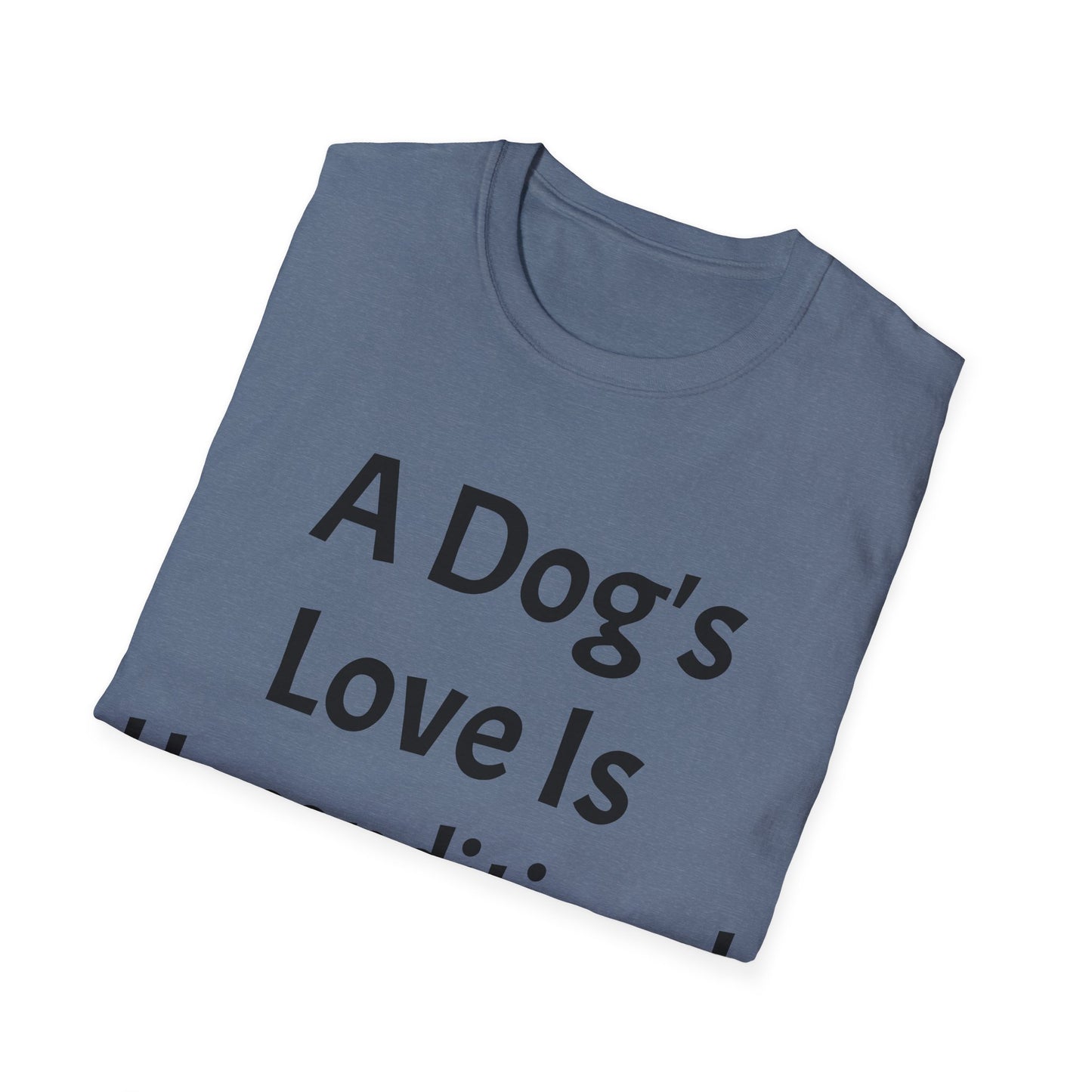 Unisex Softstyle T-Shirt (Dog's Love)