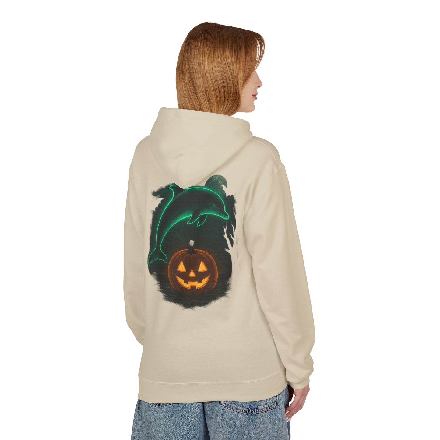 🎃👻 Lucky the Dolphin Halloween Hoodie (Unisex) 👻🎃