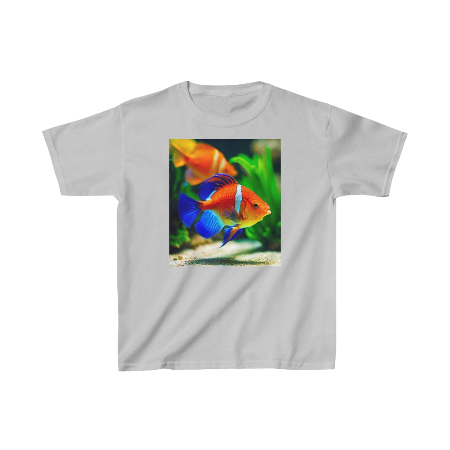 Kids Heavy Cotton™ Tee (Orange Fish)