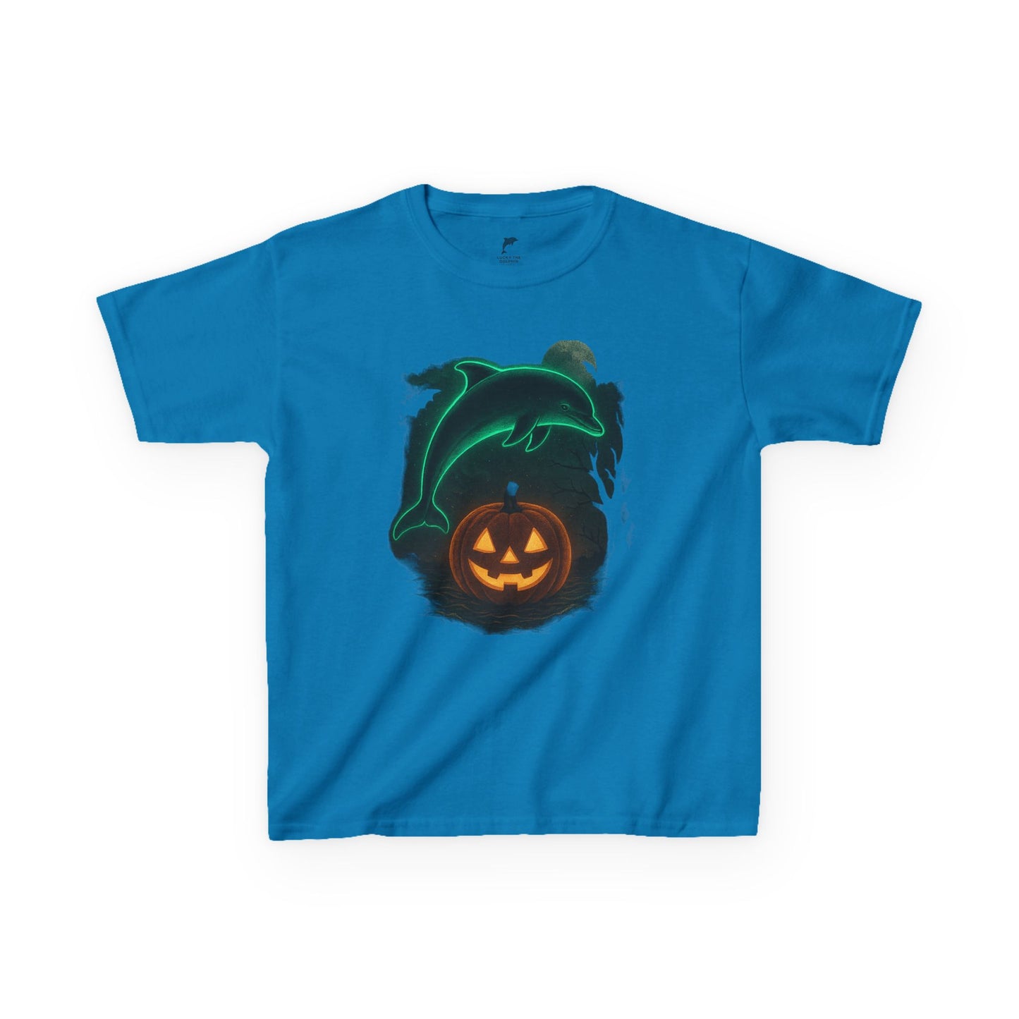 🎃👻 Lucky the Dolphin Halloween T-Shirt for kids 👻🎃