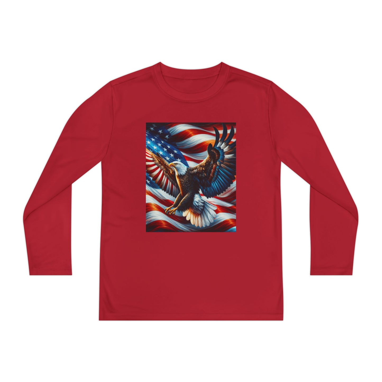 Youth Long Sleeve Competitor Tee (Eagle)