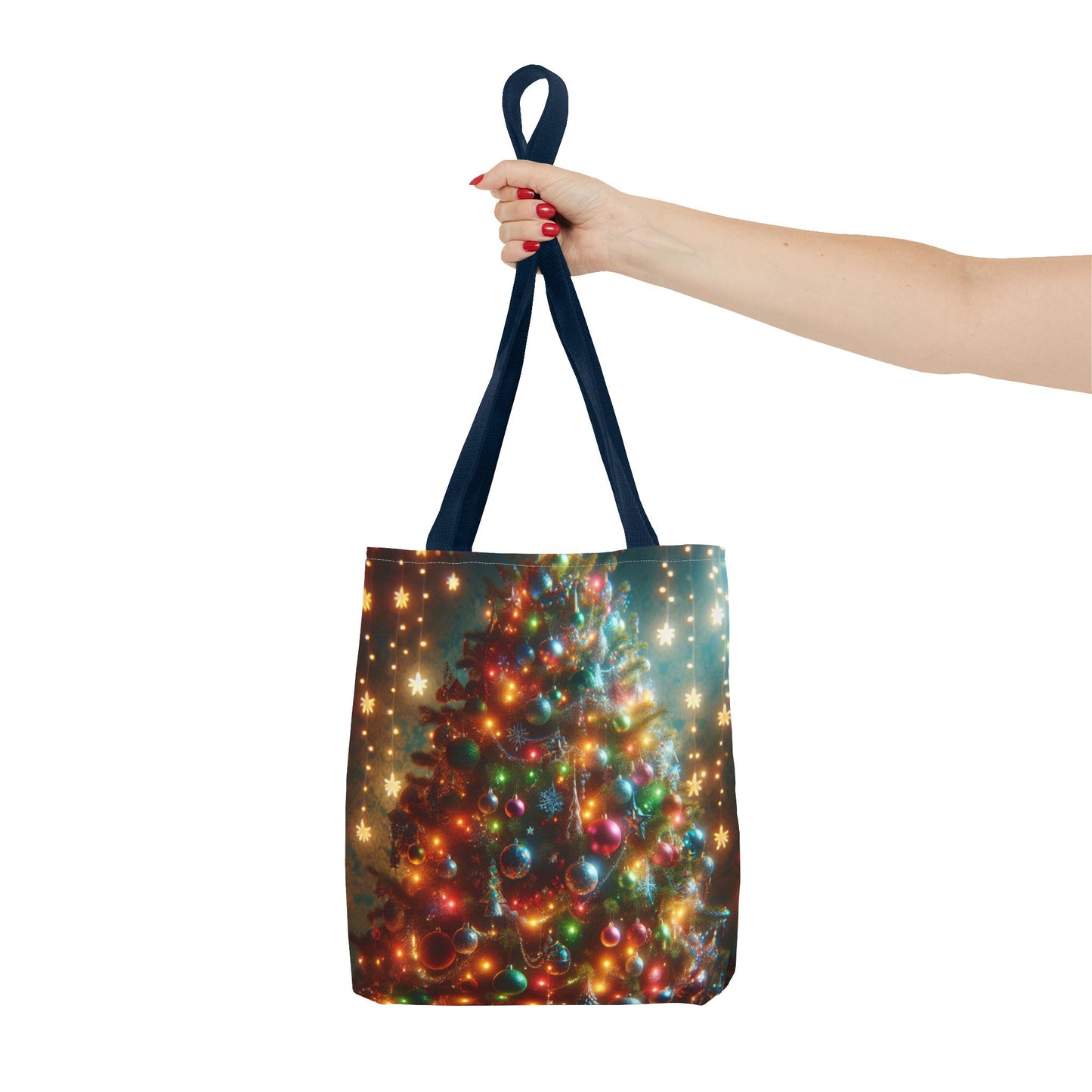 Tote Bag (AOP) (Tree w/Lights)