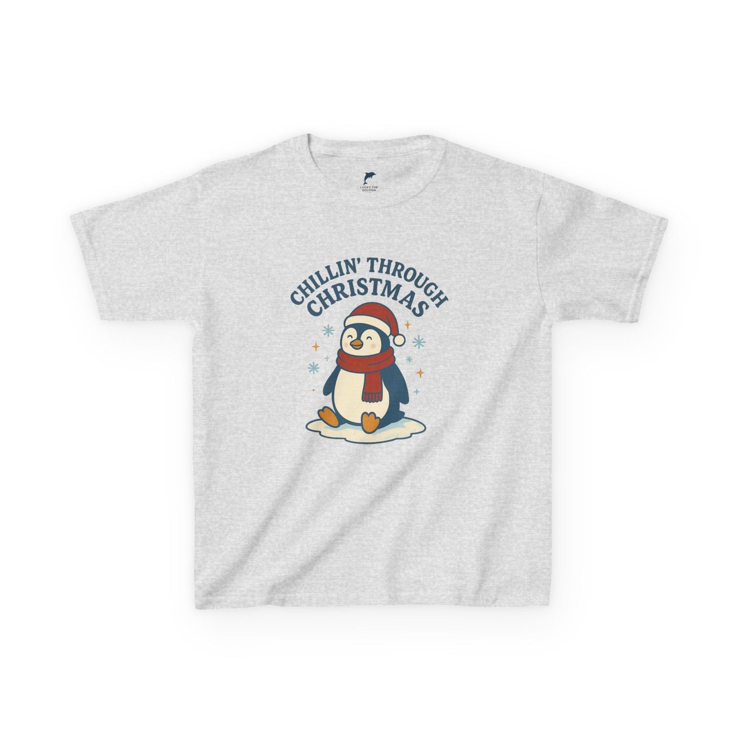 Chillin’ Through Christmas Penguin Kids Tee