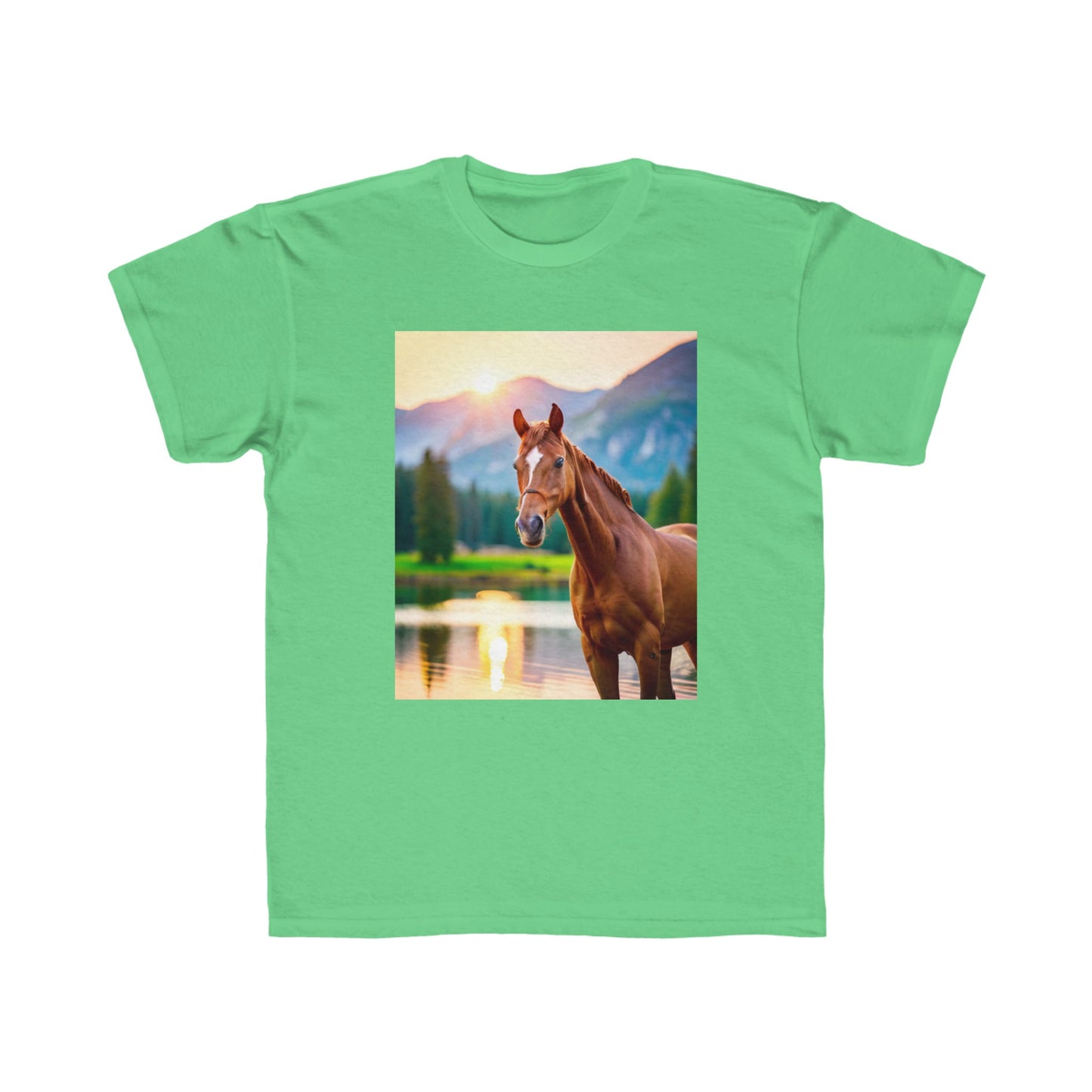 Kids Regular Fit Tee (Horse)