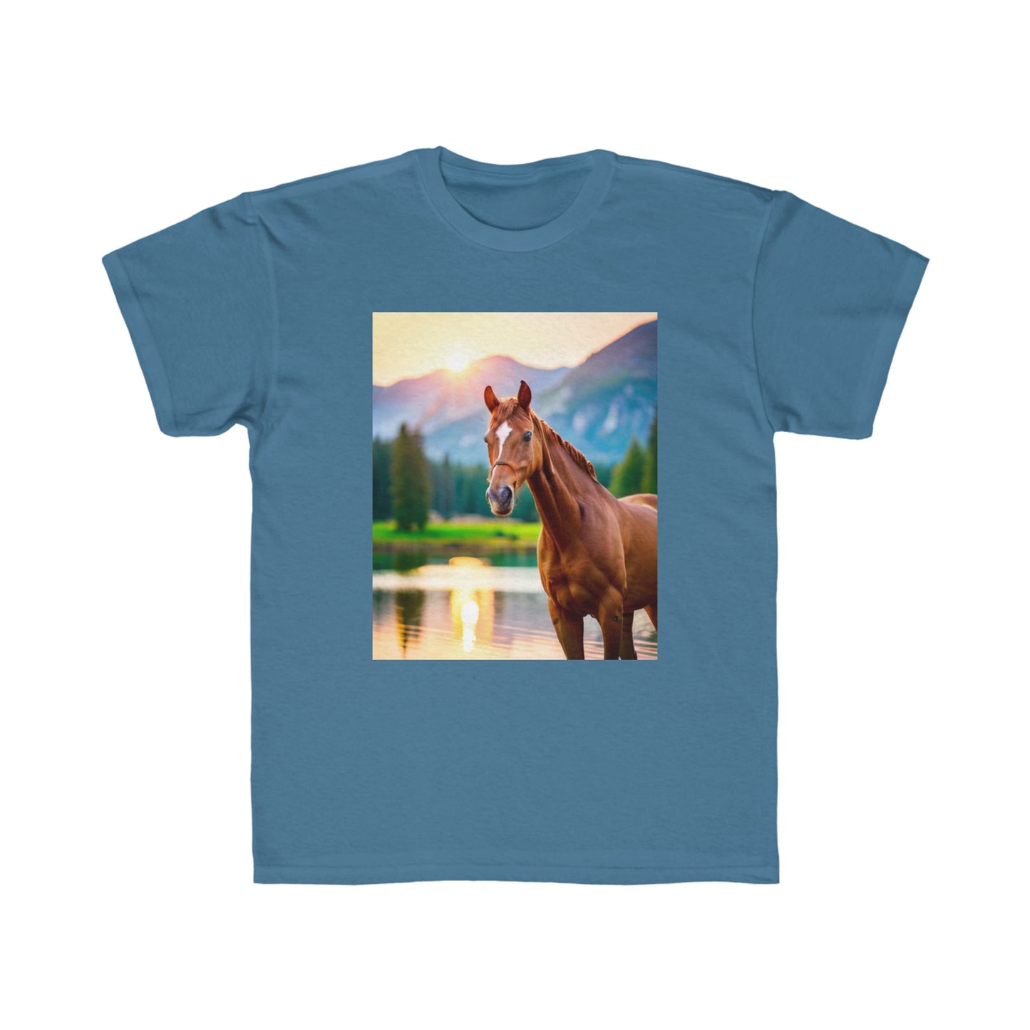 Kids Regular Fit Tee (Horse)