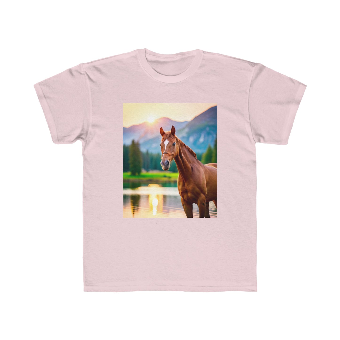 Kids Regular Fit Tee (Horse)